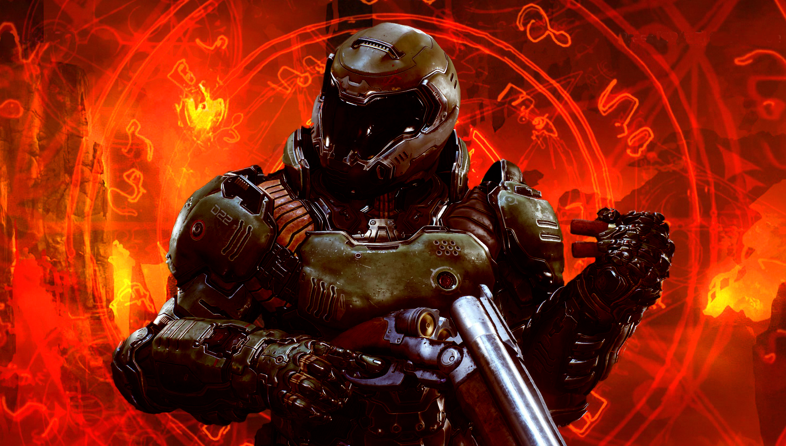 doom wallpaper,action adventure game,pc game,fictional character,games,cg artwork