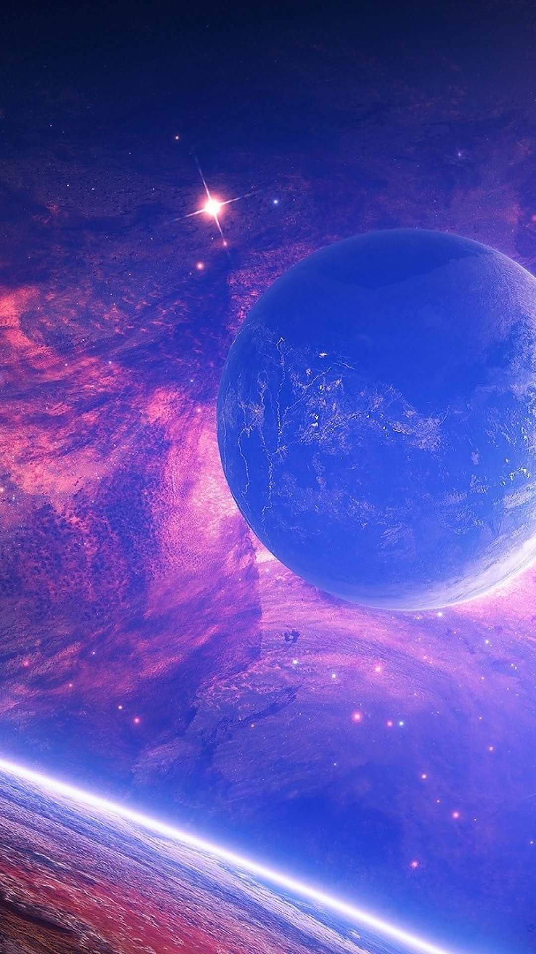 espacio fondos de pantalla android,espacio exterior,cielo,atmósfera,azul,objeto astronómico