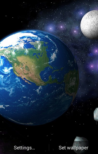 raum wallpaper android,planet,erde,astronomisches objekt,himmel,atmosphäre