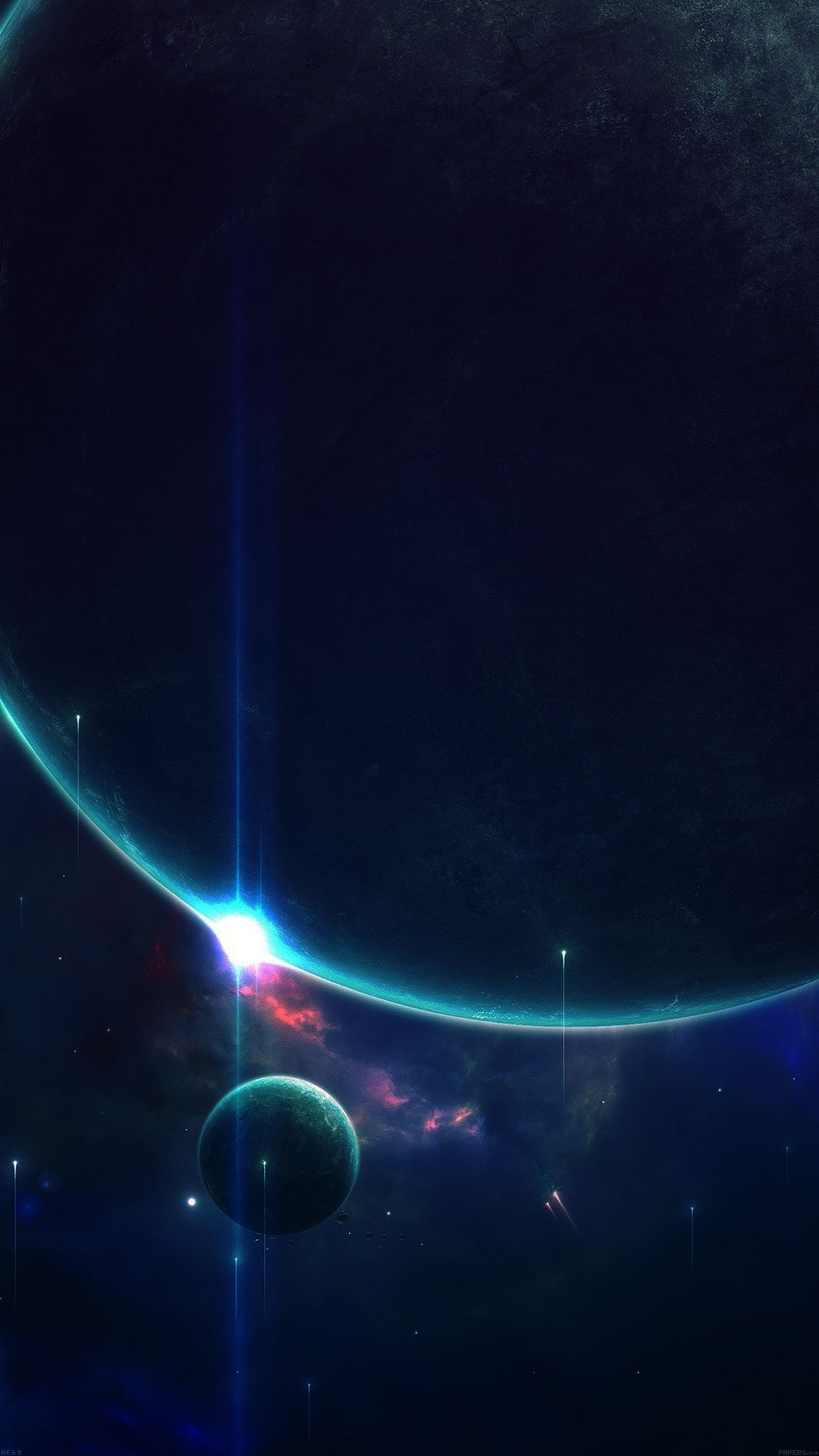 raum wallpaper android,himmel,blau,licht,atmosphäre,platz