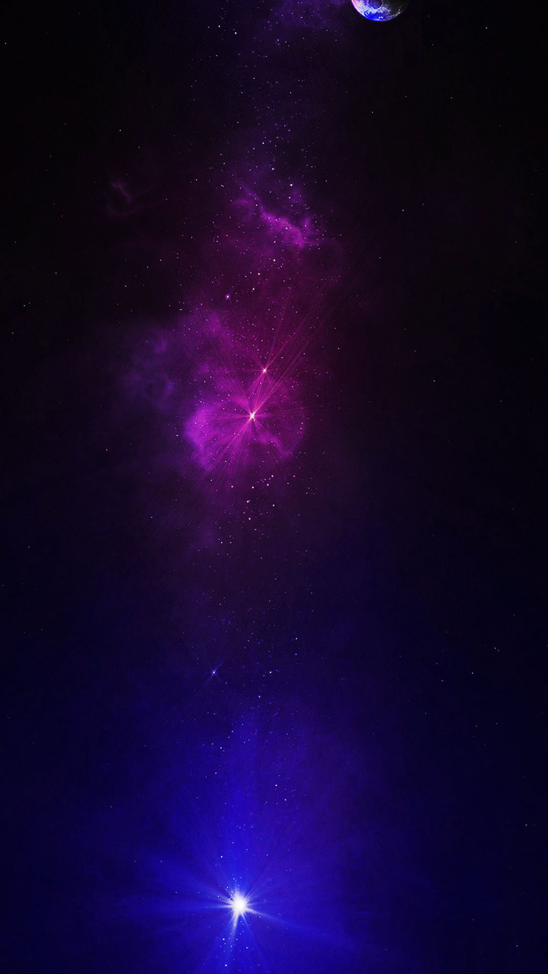 space wallpaper android,violet,purple,sky,light,atmospheric phenomenon
