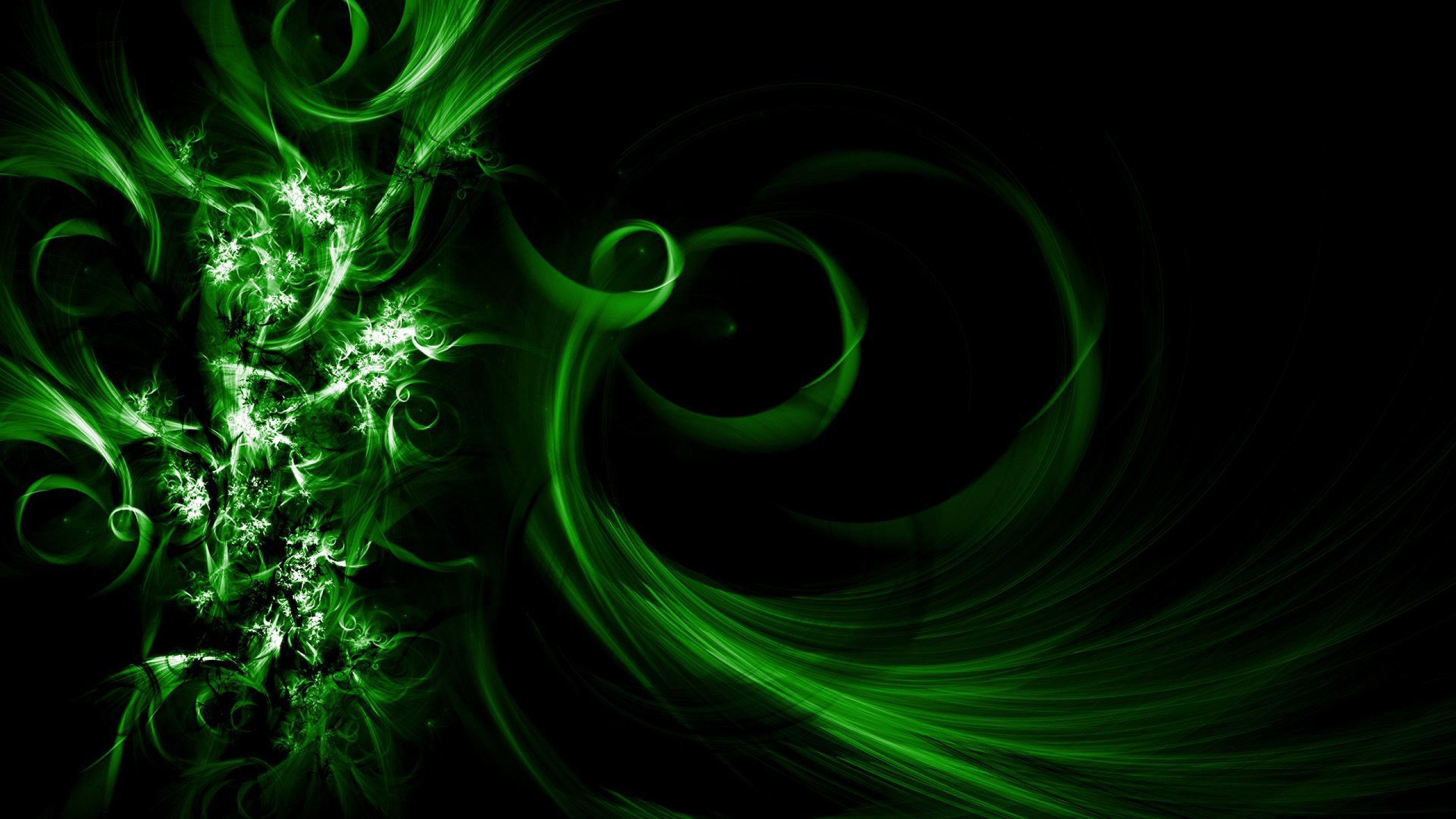 cool dark wallpapers,green,light,fractal art,water,graphic design