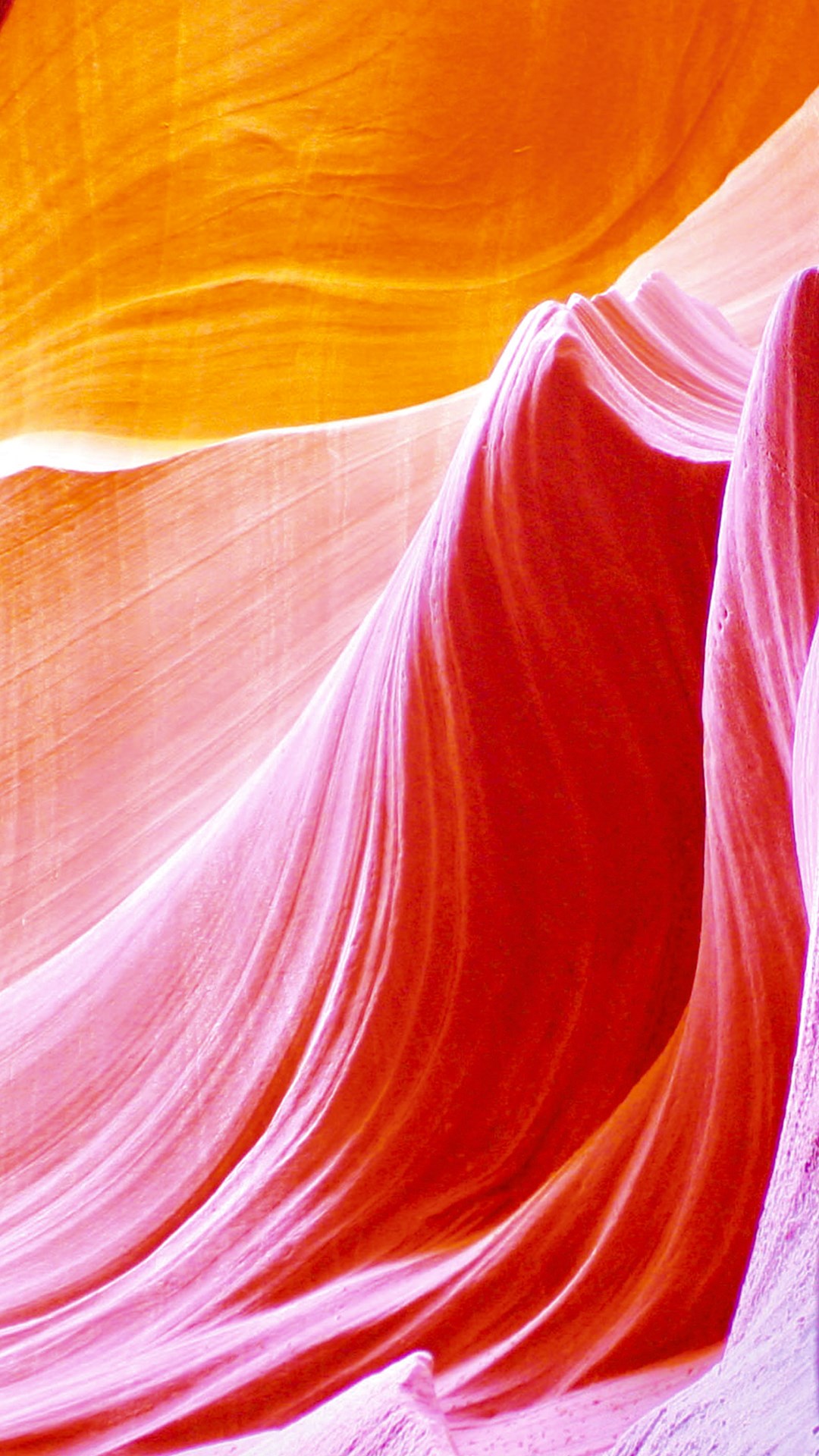 3d wallpaper für android phone kostenloser download,orange,rot,rosa,acrylfarbe,pfirsich