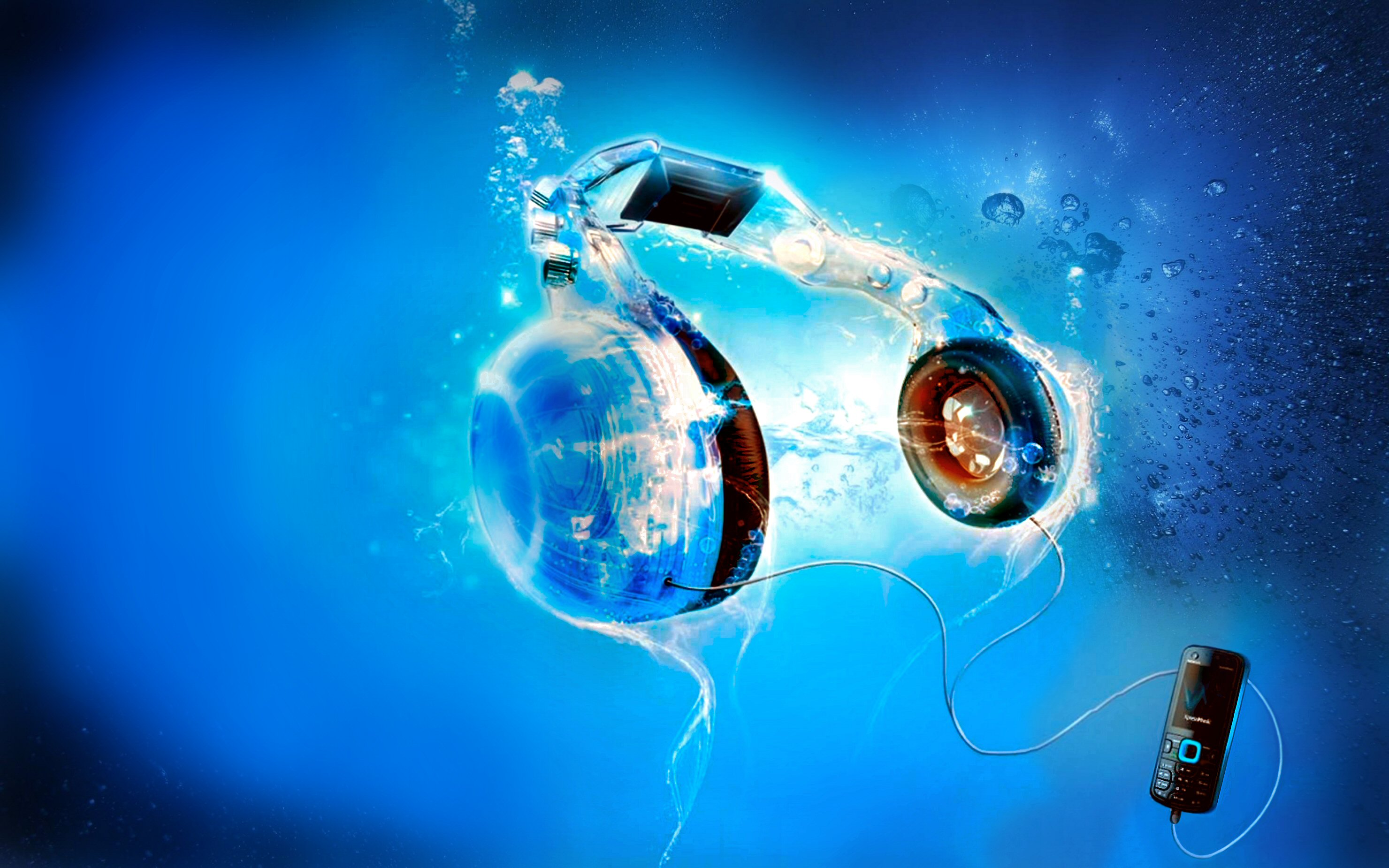 headphones wallpaper,water,world,space,earth,graphics