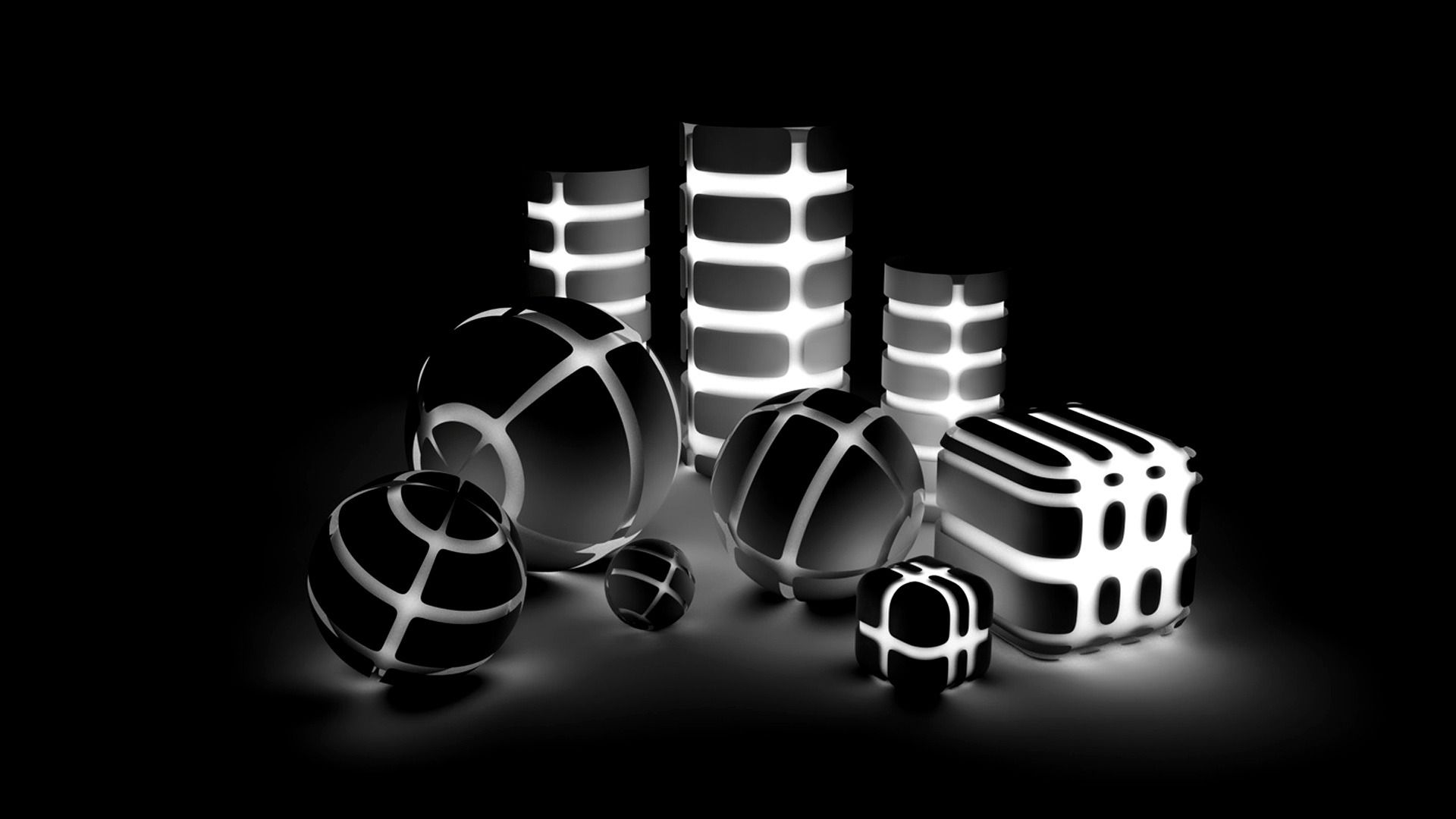 黒の3 D壁紙 静物写真 テキスト フォント 黒と白 設計 Wallpaperuse