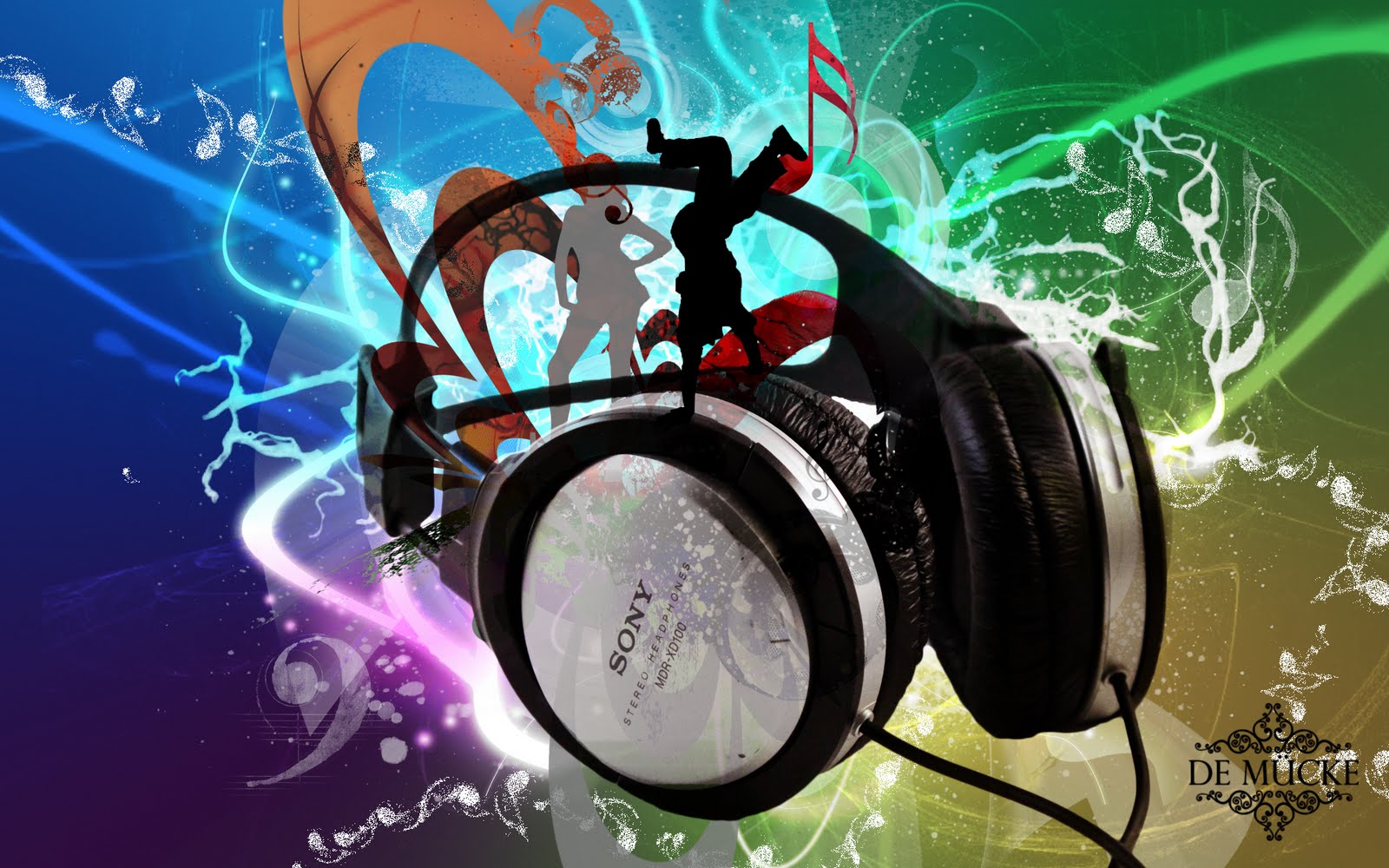 music wallpaper hd,headphones,audio equipment,gadget,graphic design,personal protective equipment