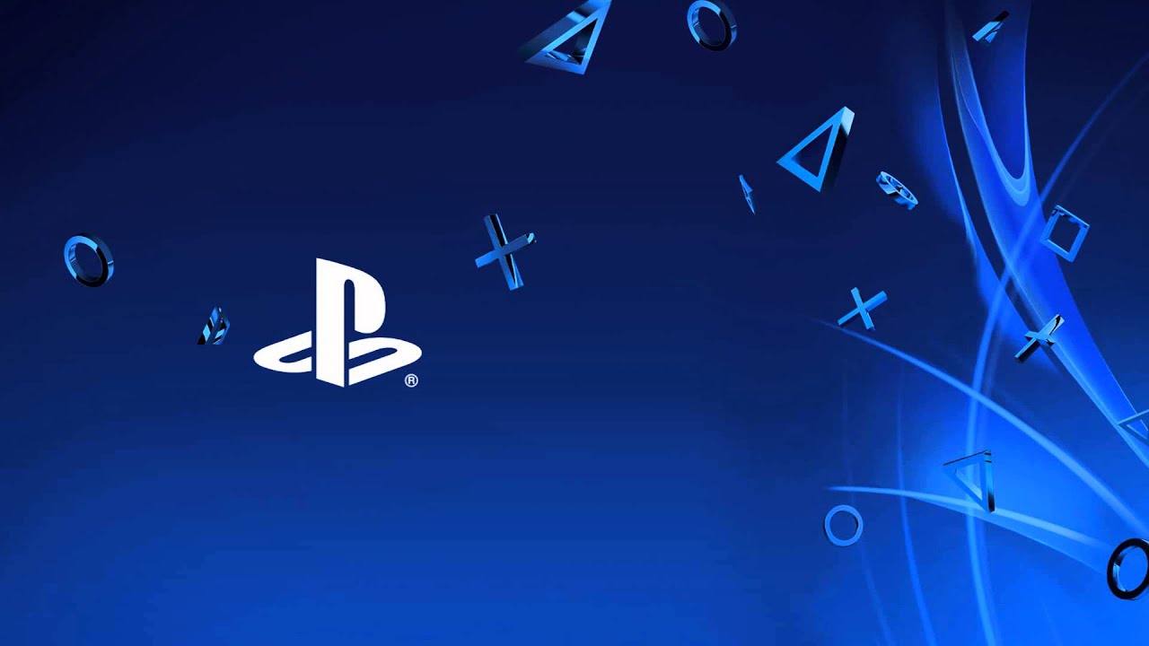 playstation wallpaper,blue,electric blue,font,text,azure