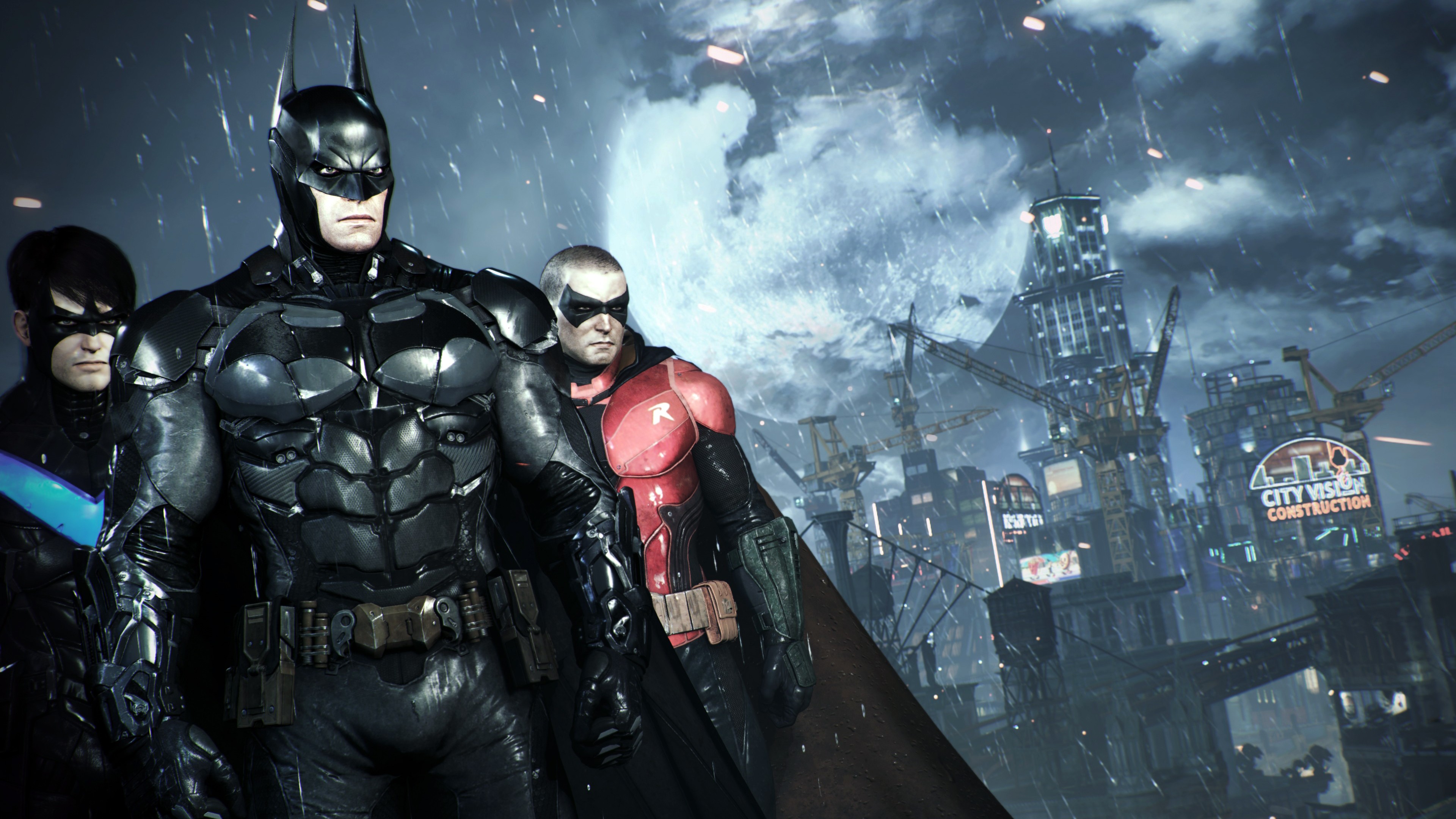 batman arkham knight wallpaper,batman,superhero,action adventure game,fictional character,justice league