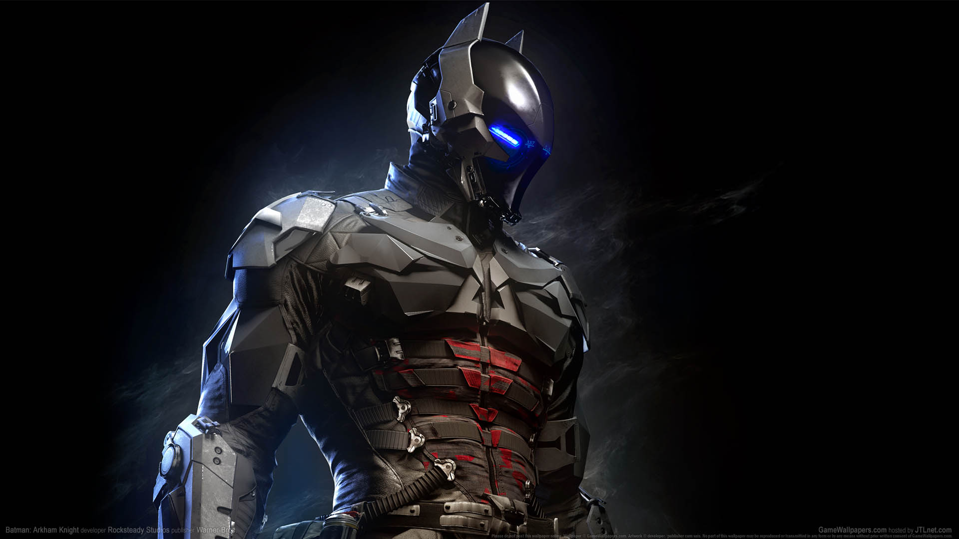 batman arkham knight fondo de pantalla,superhéroe,personaje de ficción,hombre murciélago,hombre de acero,armadura