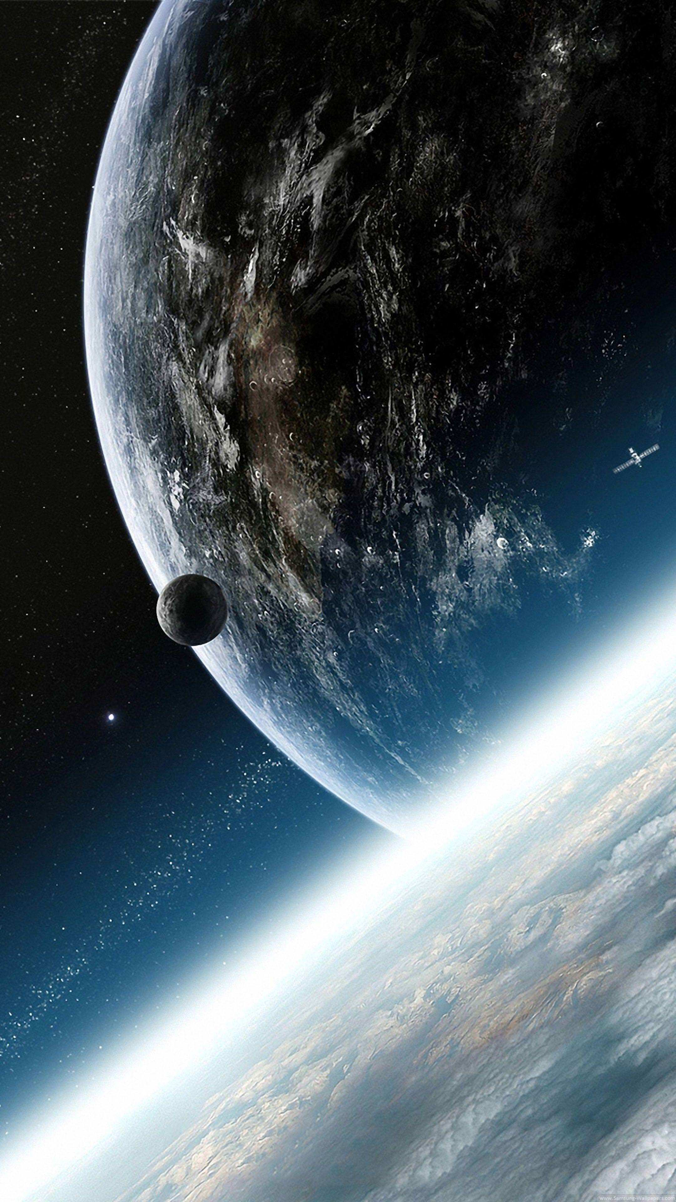 유니버 소 벽지,대기권 밖,분위기,행성,천체,우주