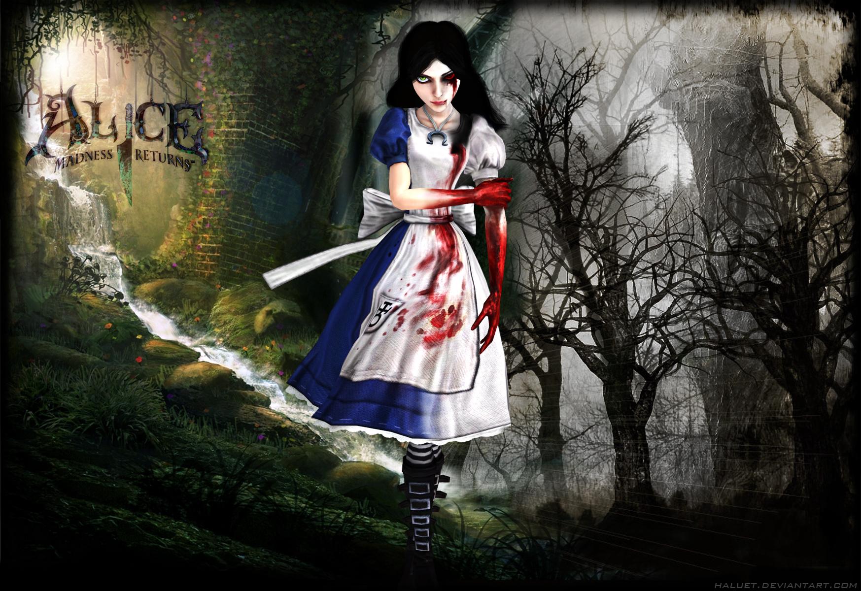 alice wallpaper,photography,black hair,cg artwork,goth subculture,fictional character