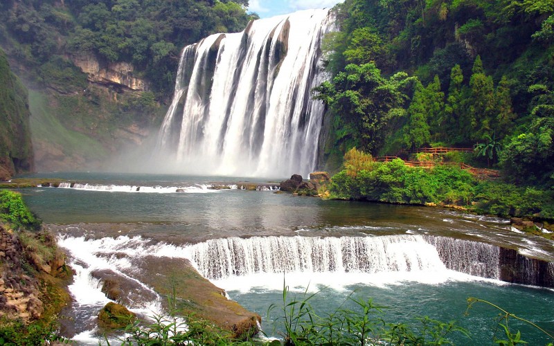 papier peint agua,cascade,ressources en eau,paysage naturel,plan d'eau,la nature