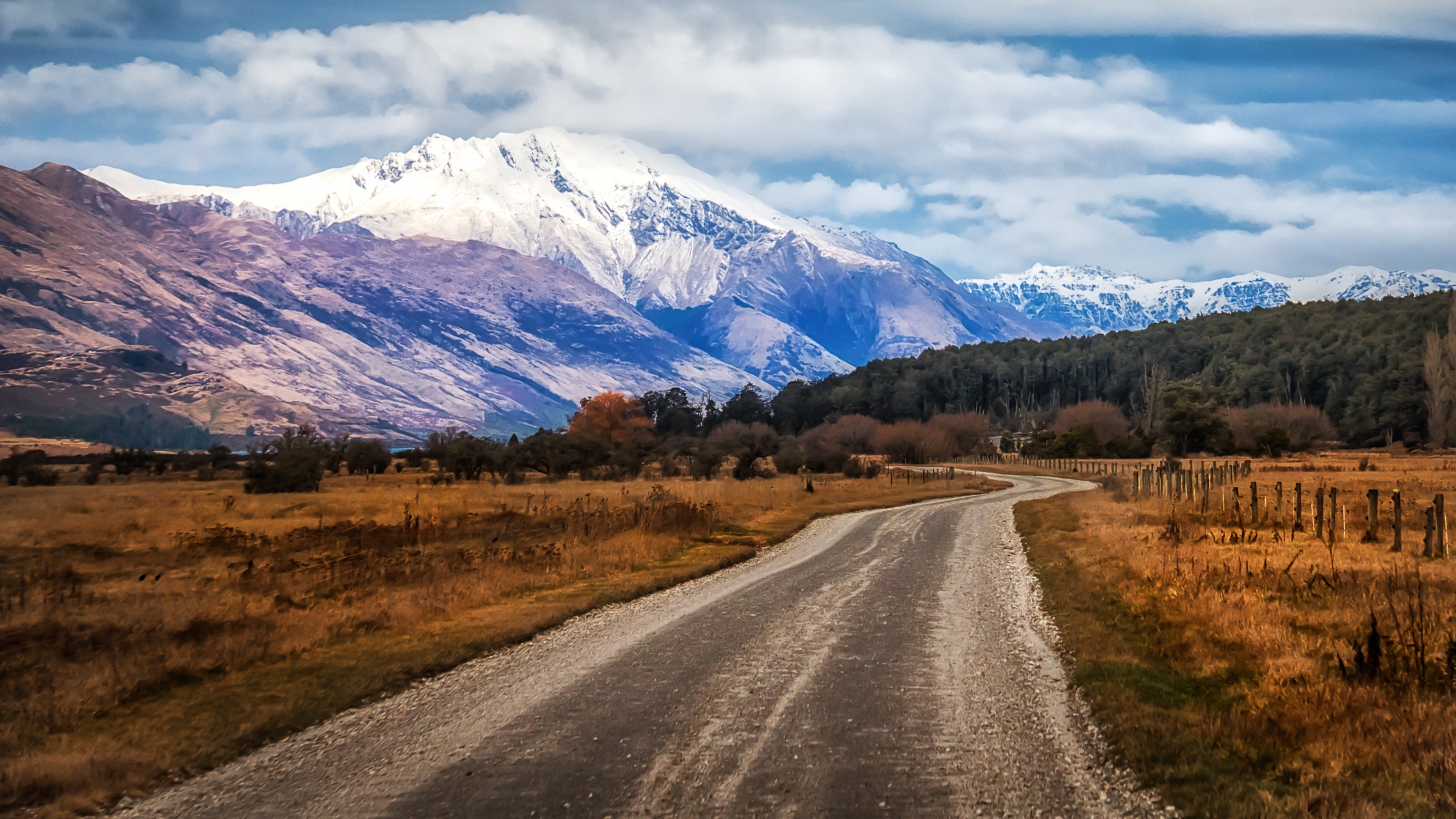 hq壁紙,山,自然の風景,自然,空,道路