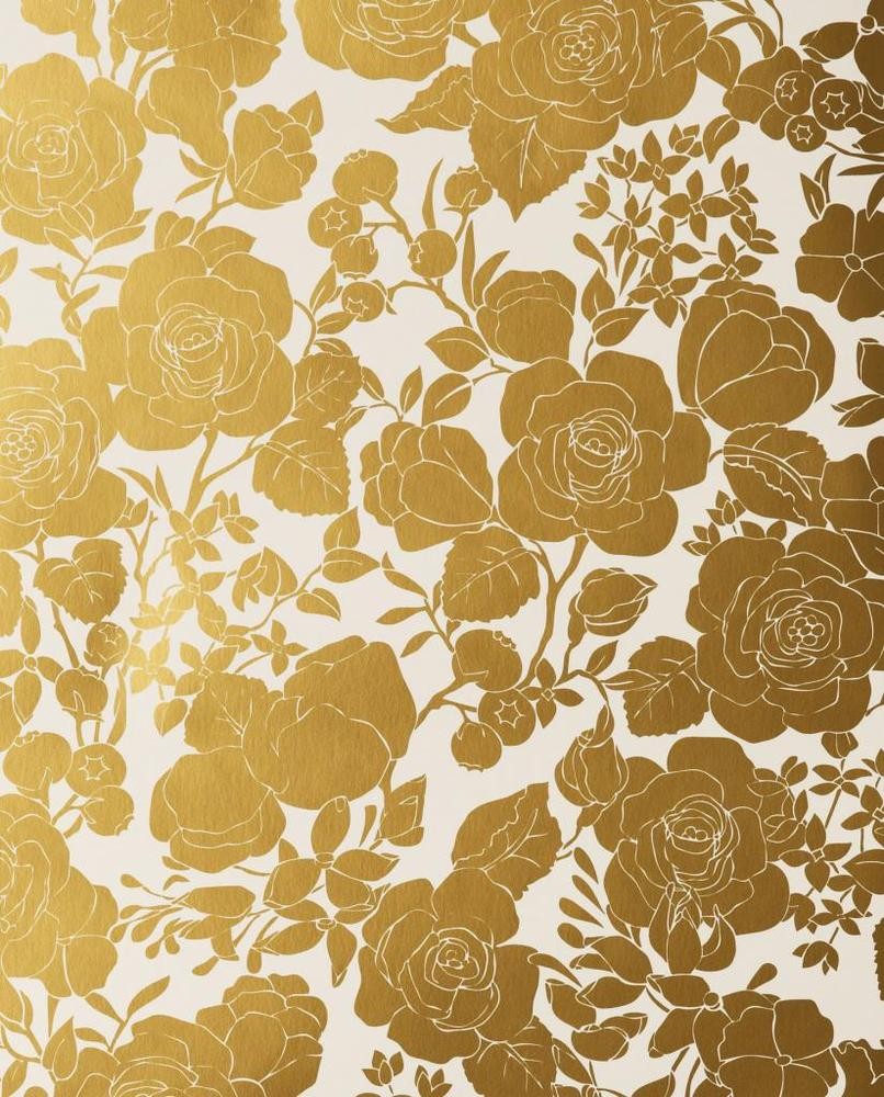 white and gold wallpaper,pattern,floral design,yellow,brown,leaf