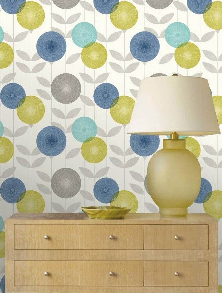 Ideas Blue And Mustard WallpaperUse
