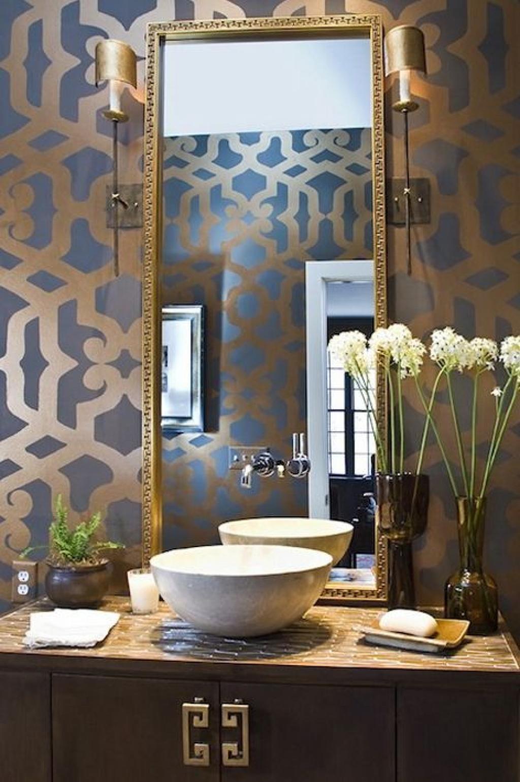 bathroom wallpaper ideas,bathroom,room,tile,property,interior design