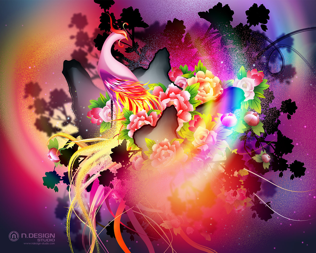 new design wallpaper,graphic design,pink,fractal art,purple,cg artwork