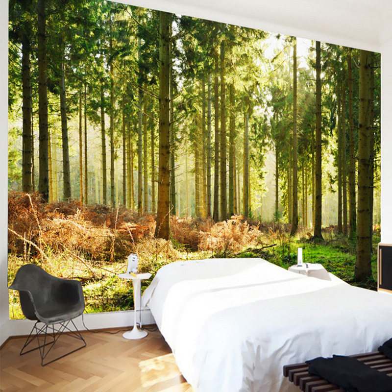 new design wallpaper,natural landscape,nature,room,furniture,wall