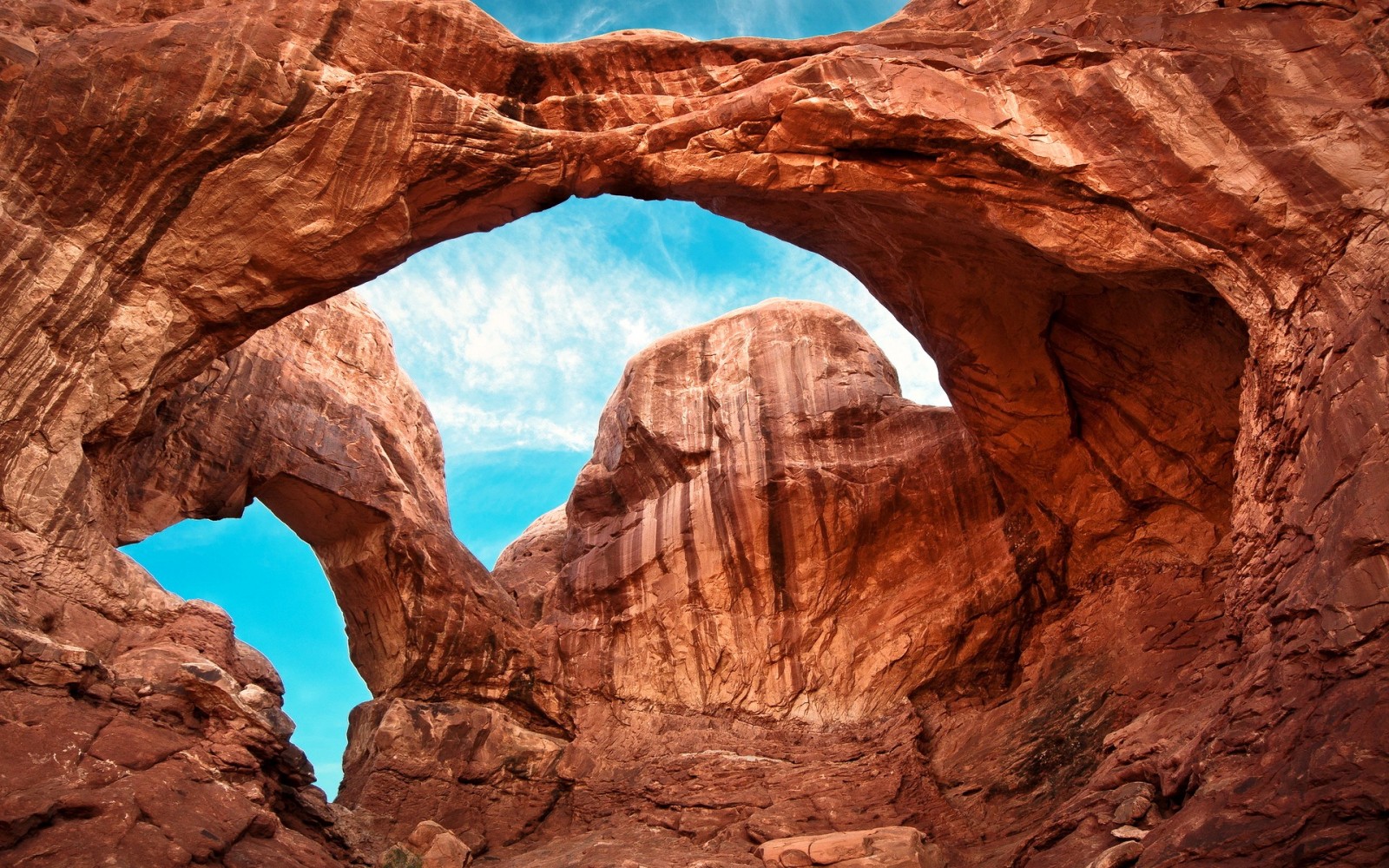4k desktop wallpaper,natural arch,formation,arch,rock,geology
