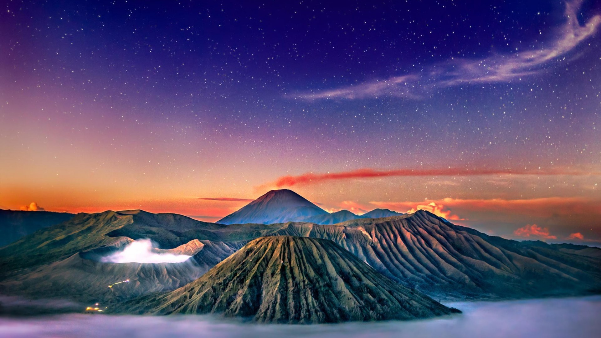 mac壁紙4k,空,自然,山,自然の風景,雰囲気