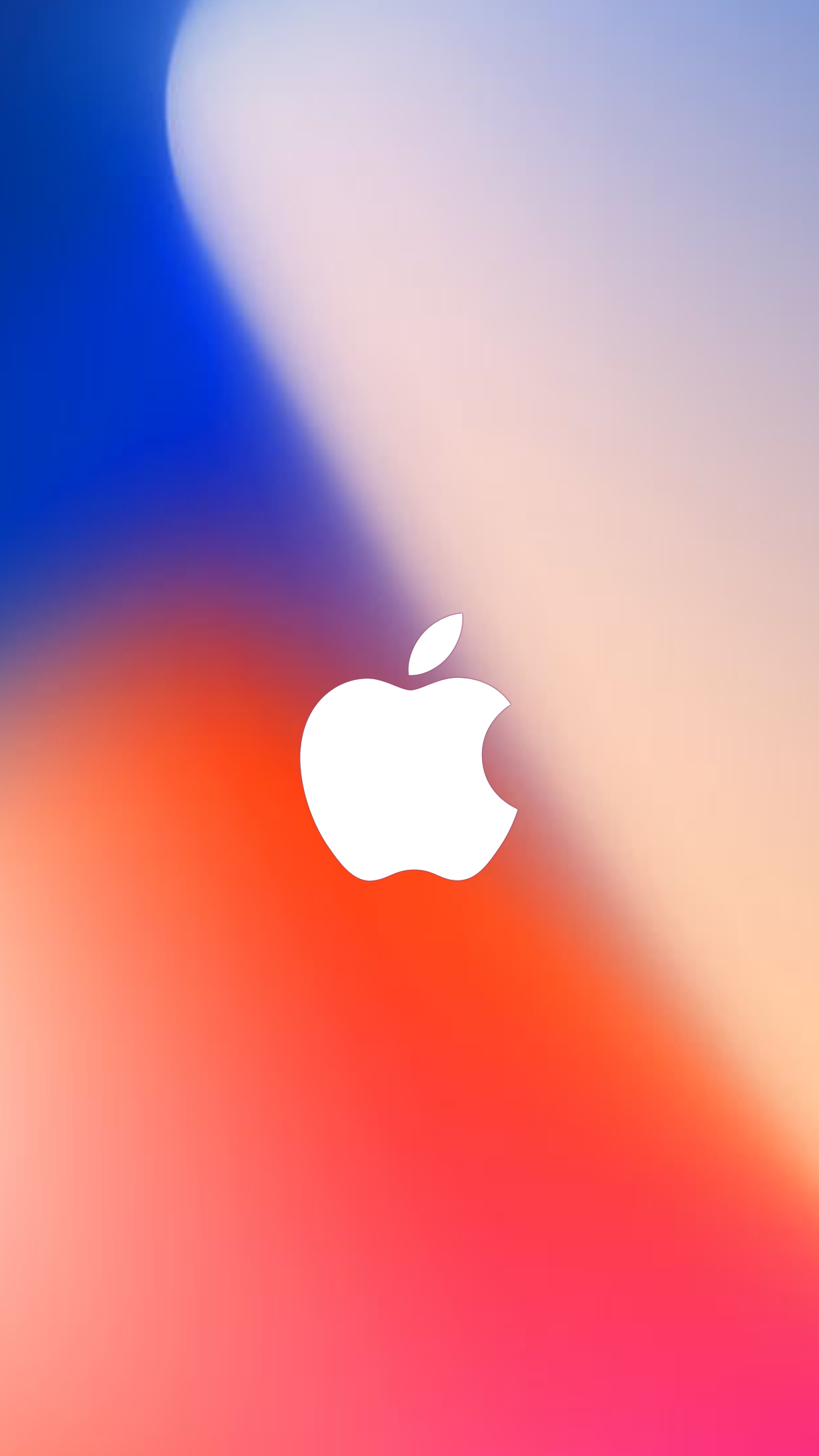 iphone logo wallpaper,cielo,tiempo de día,naranja,corazón,nube