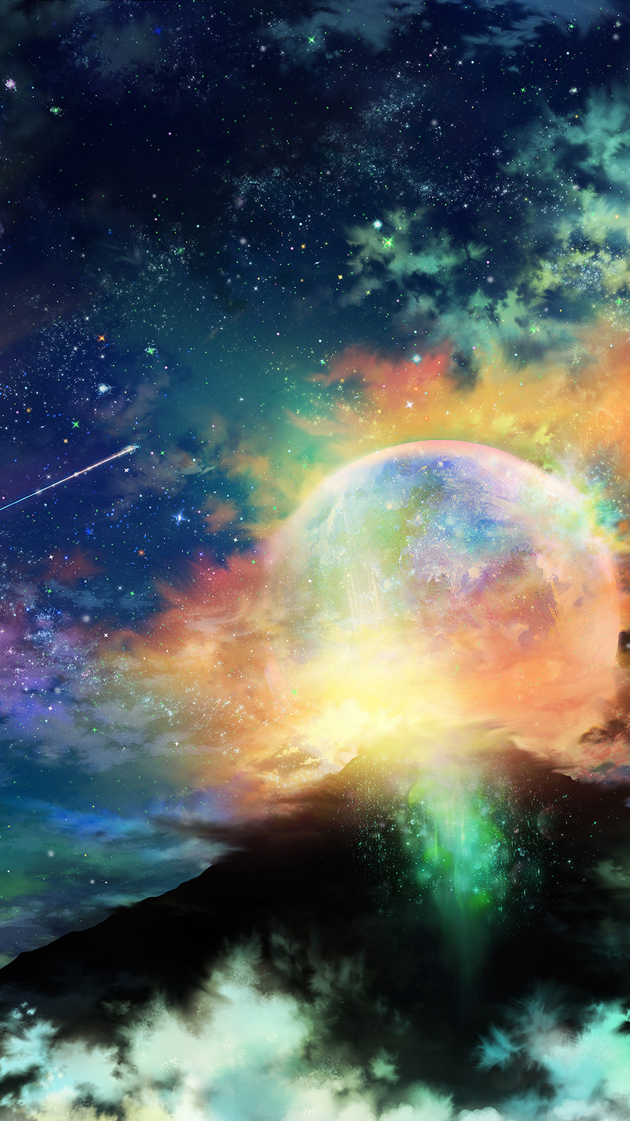 宇宙のiphoneの壁紙,空,自然,雰囲気,星雲,宇宙