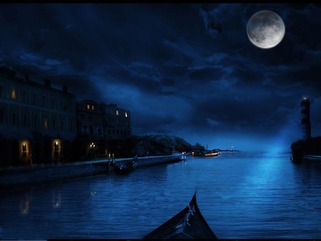 imagenes hd wallpaper,sky,moonlight,moon,night,blue