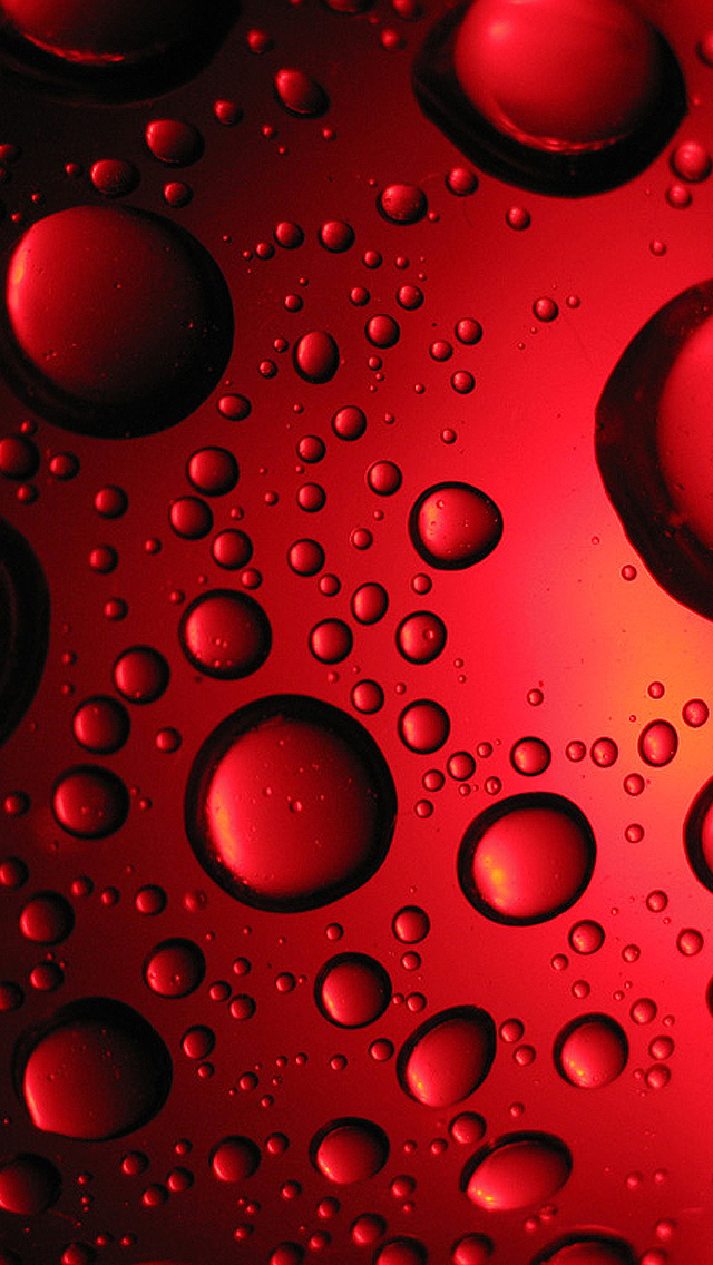 Red Bubbles Wallpaper Red Colour Hd Wallpaper For Mobile WallpaperUse