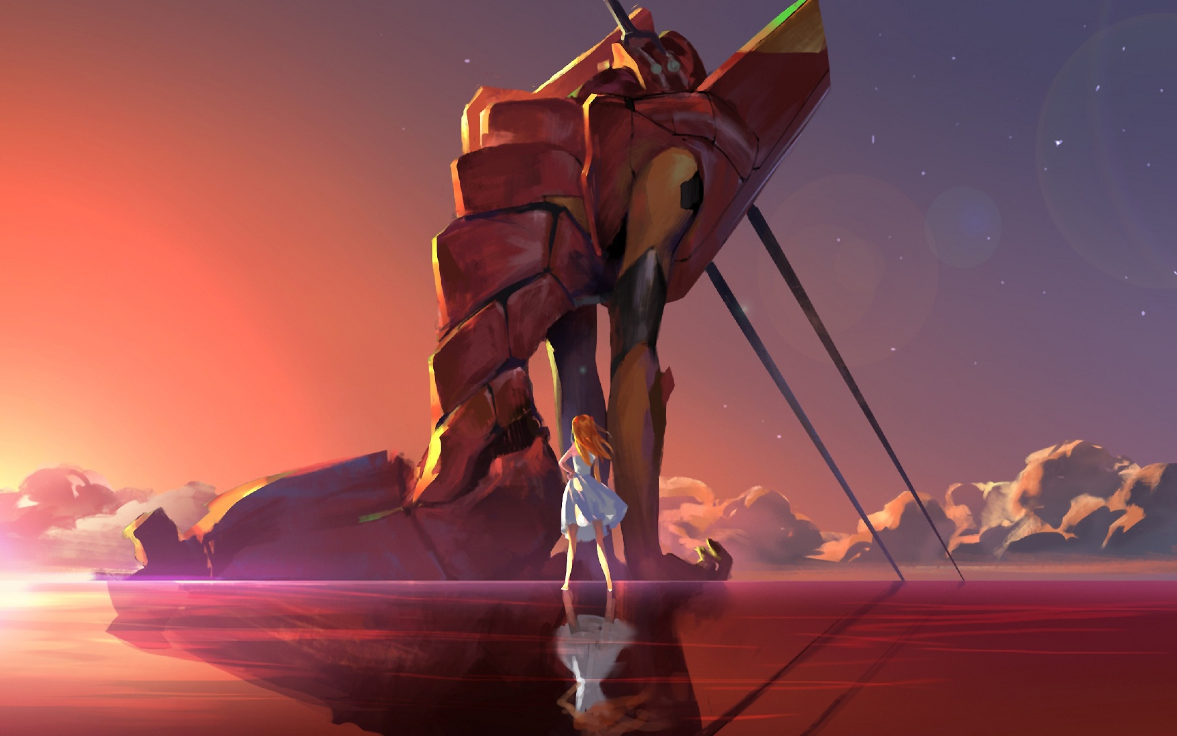 evangelion wallpaper,action adventure game,pc game,adventure game,screenshot,cg artwork