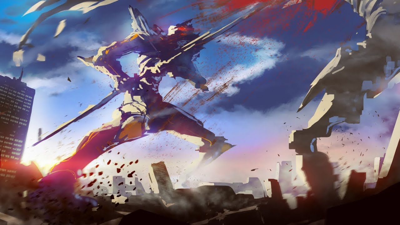 evangelion tapete,himmel,cg kunstwerk,wolke,illustration,anime