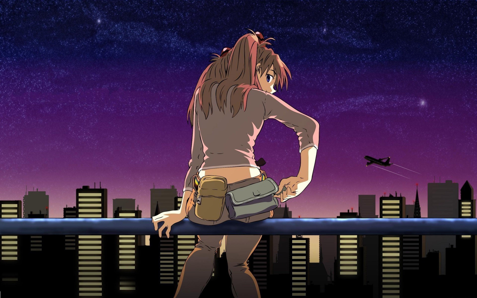 evangelion tapete,himmel,animation,illustration,digitales compositing,computerspiel