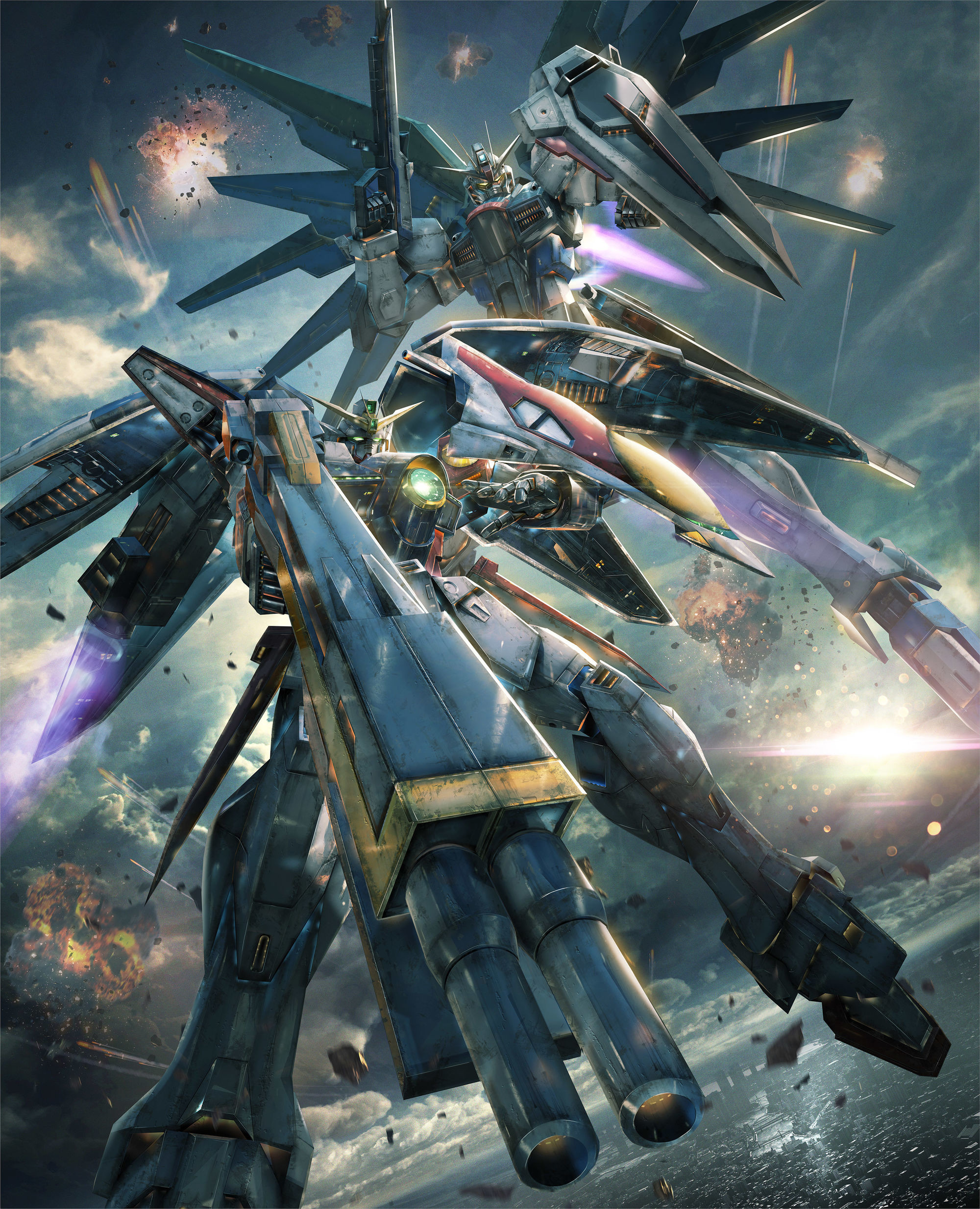 gundam wallpaper,strategy video game,mecha,action adventure game,pc game,cg artwork