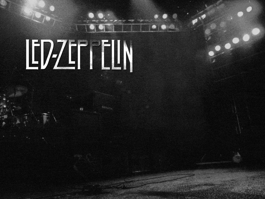 led zeppelin wallpaper,font,black and white,stage,darkness,photography