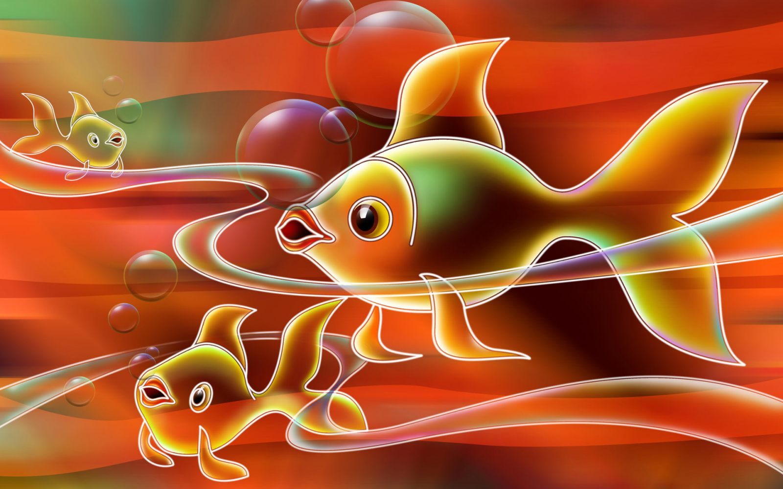 imagenes wallpapers,fish,fish,organism,illustration,fractal art