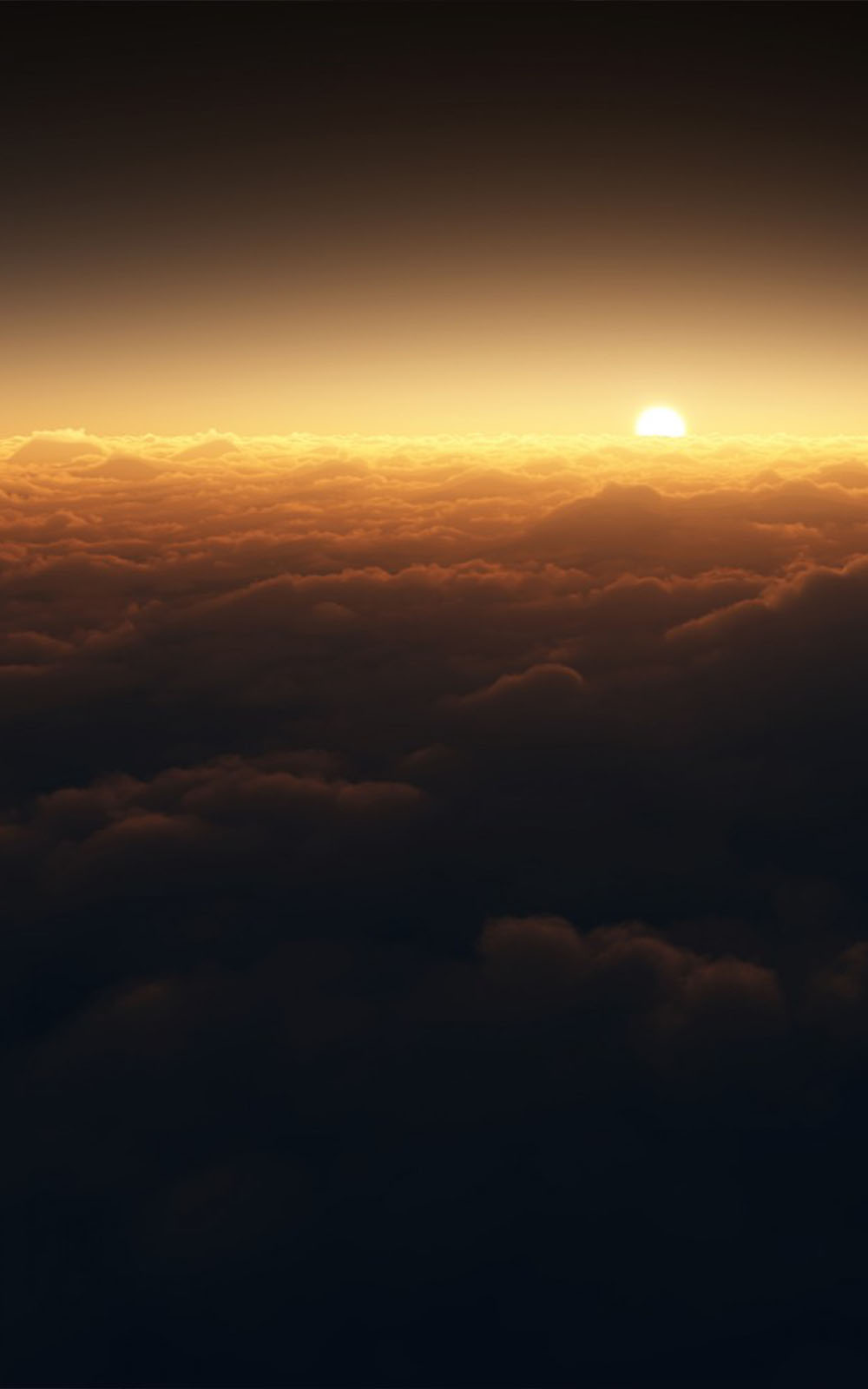 dunkle tapeten für handys,himmel,horizont,atmosphäre,sonnenaufgang,wolke