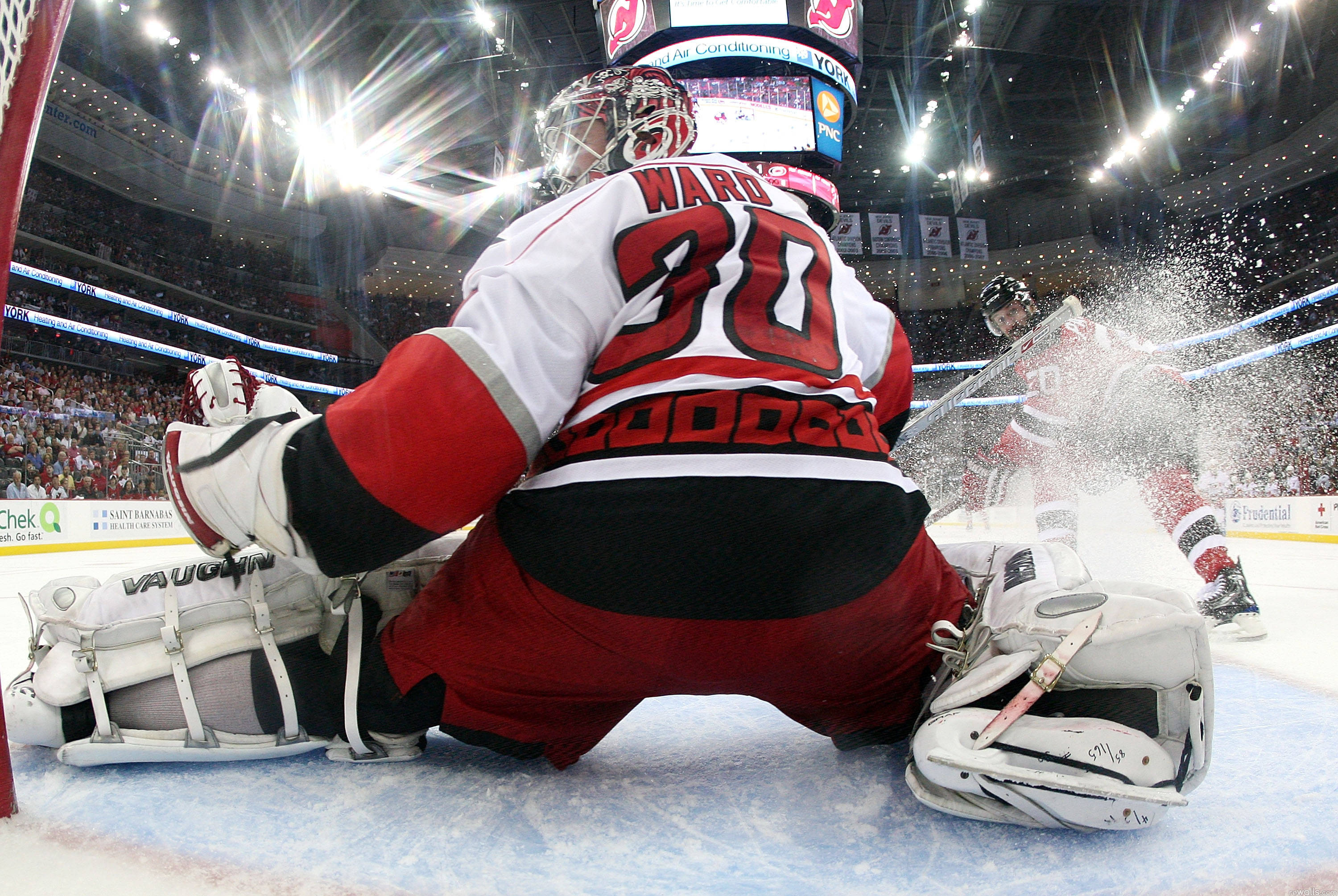 fondo de pantalla de hockey,engranaje de los deportes,equipo de protección de hockey,posición de hockey sobre hielo,portero,hockey sobre hielo