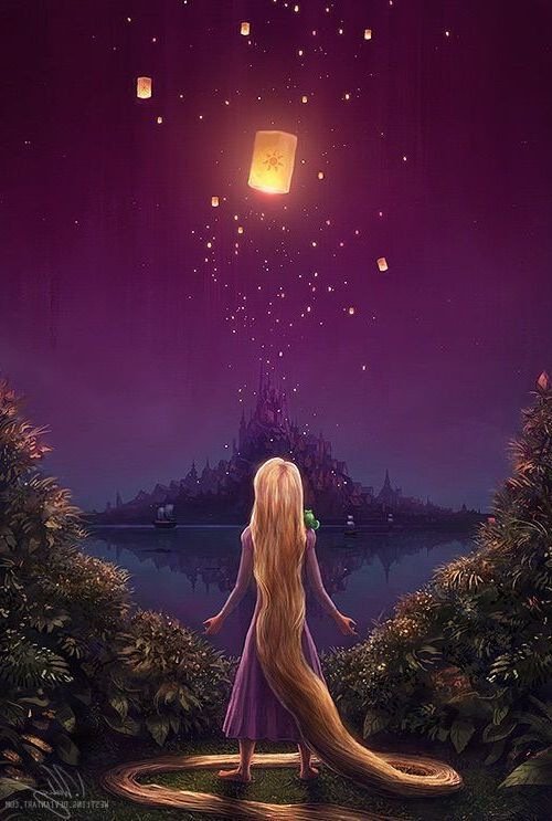 rapunzel wallpaper,sky,cg artwork,violet,purple,illustration