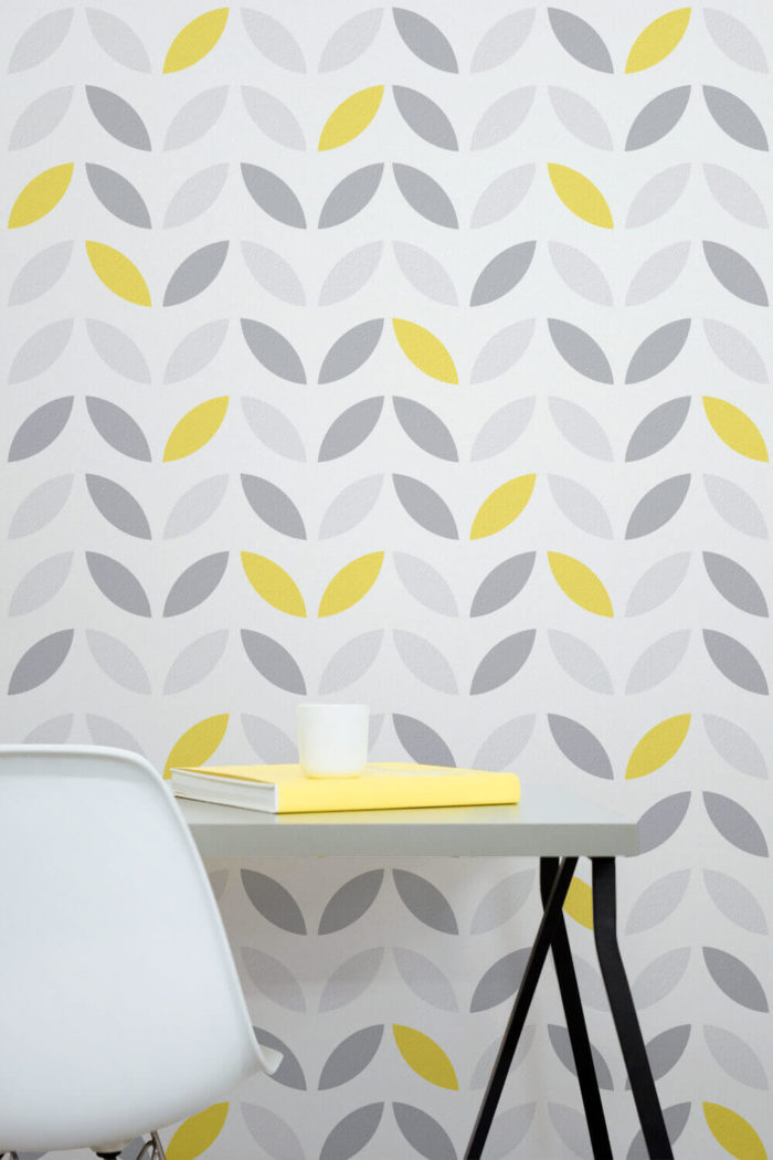 retro wallpaper uk,yellow,white,wallpaper,pattern,interior design