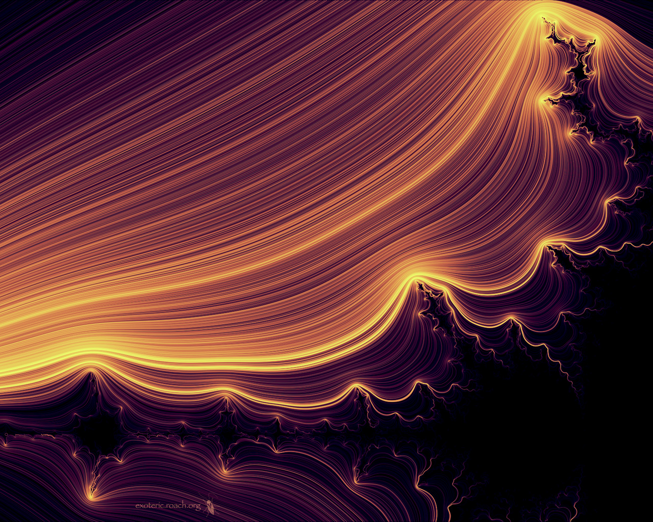 fonds d'écran abstractos,ciel,violet,orange,atmosphère,art fractal