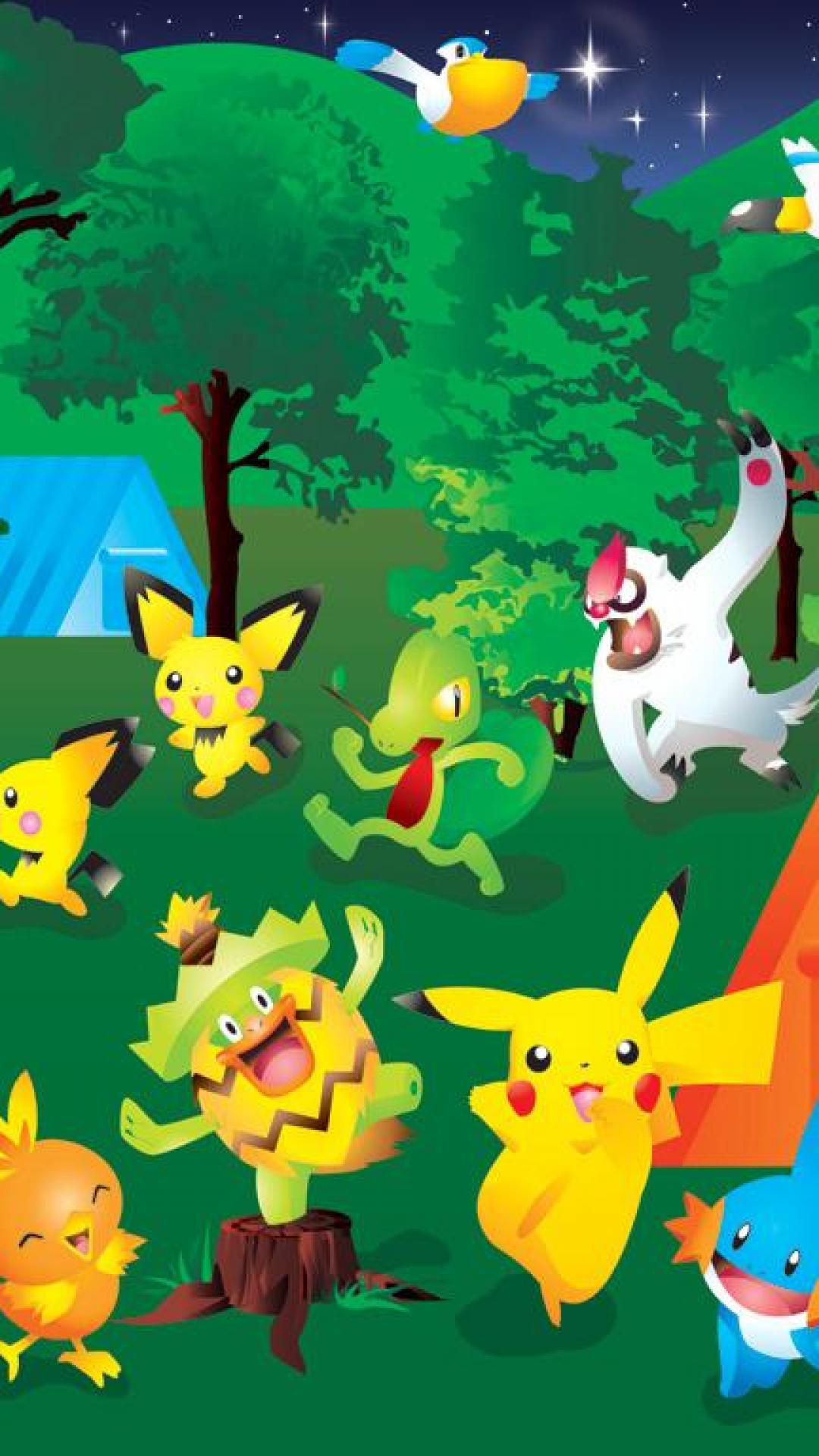 pokemon wallpaper kostenlos,karikatur,animierter cartoon,illustration,animation,kunst