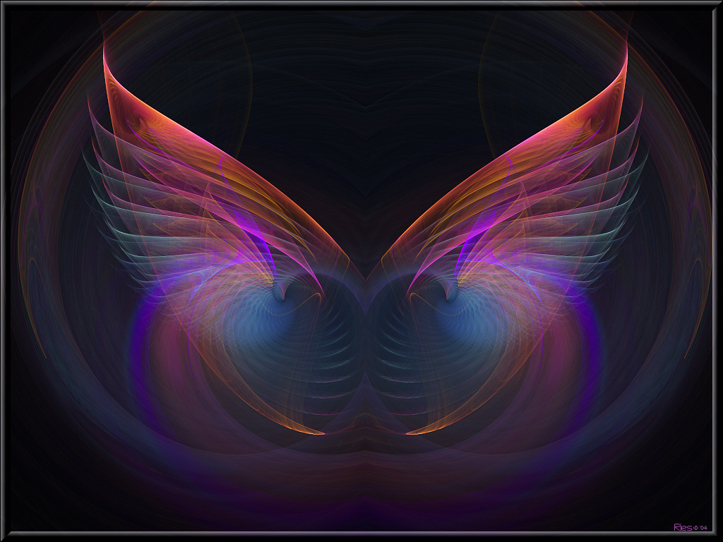 cool computer wallpapers,fractal art,purple,blue,wing,violet