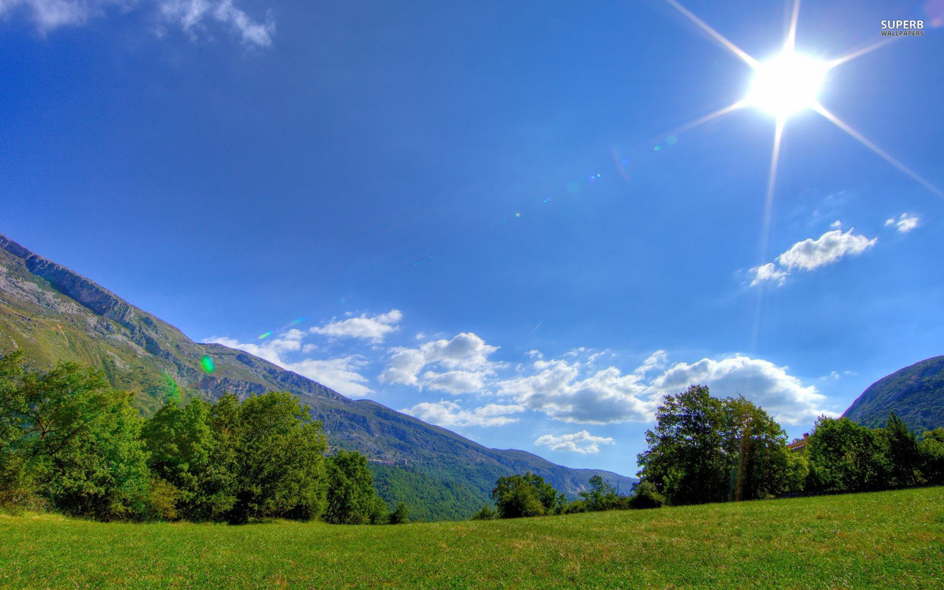 の壁紙,空,自然の風景,自然,山,緑