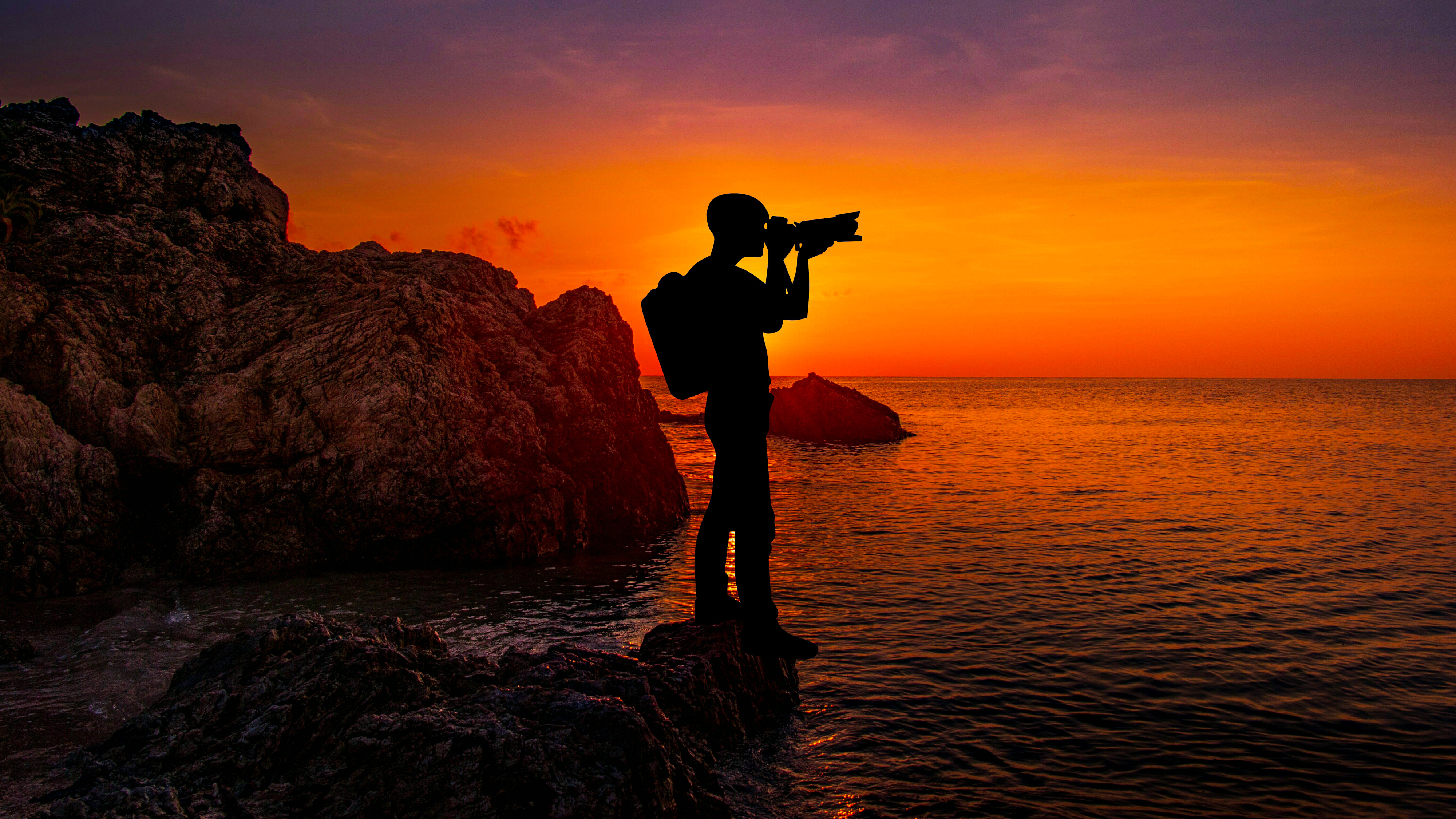 fotografie wallpaper,fotografieren,himmel,sonnenaufgang,horizont,meer