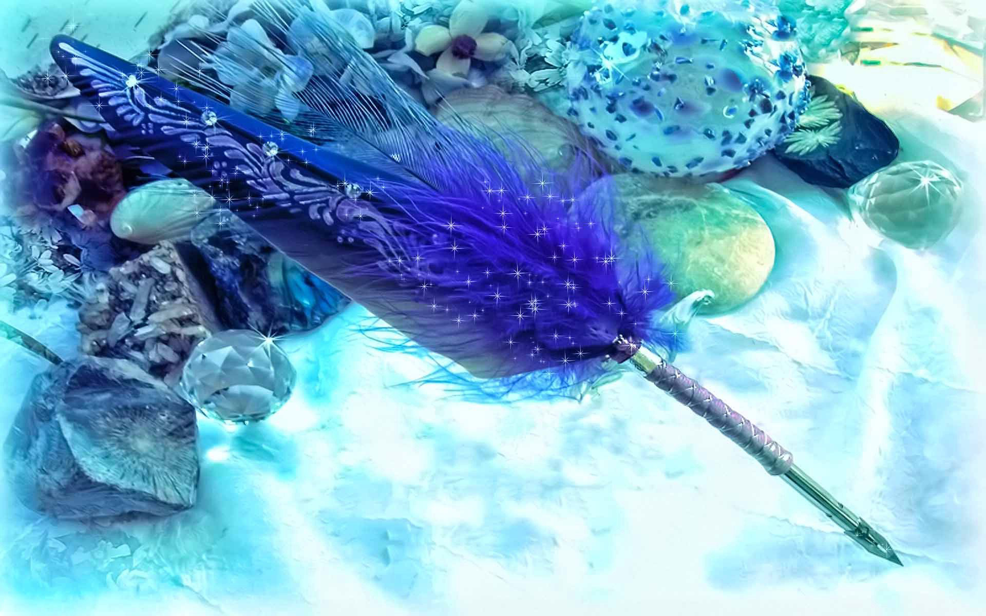 hermosas fotos de fondo de pantalla,azul,biología marina,azul eléctrico,pluma