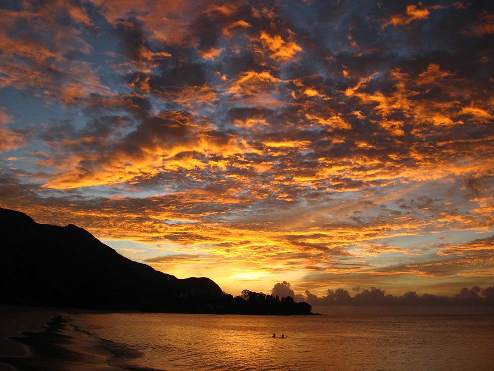 美しい壁紙の写真,空,残照,水域,地平線,日没