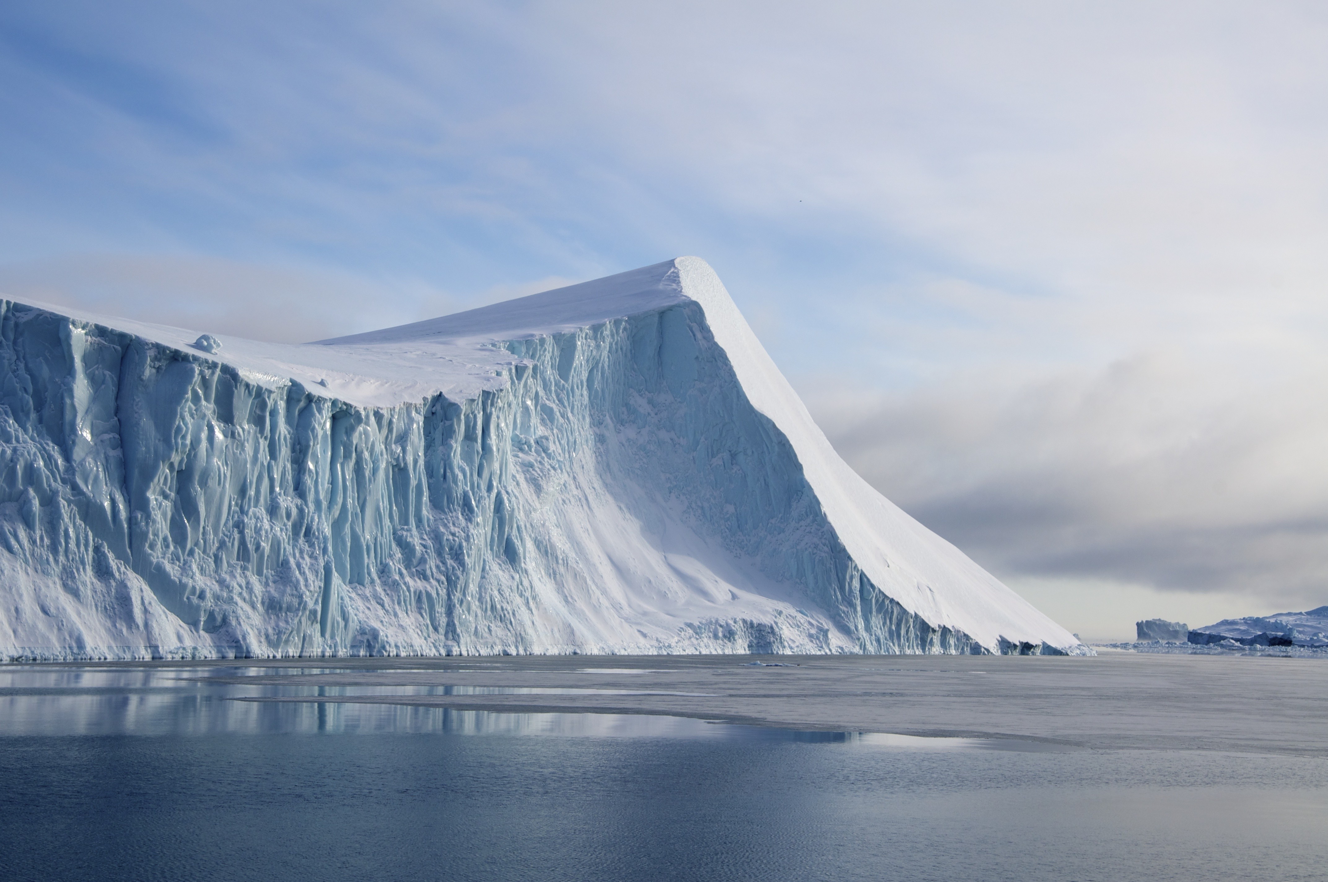 自然写真の壁紙,氷,氷山,北極海,北極,空
