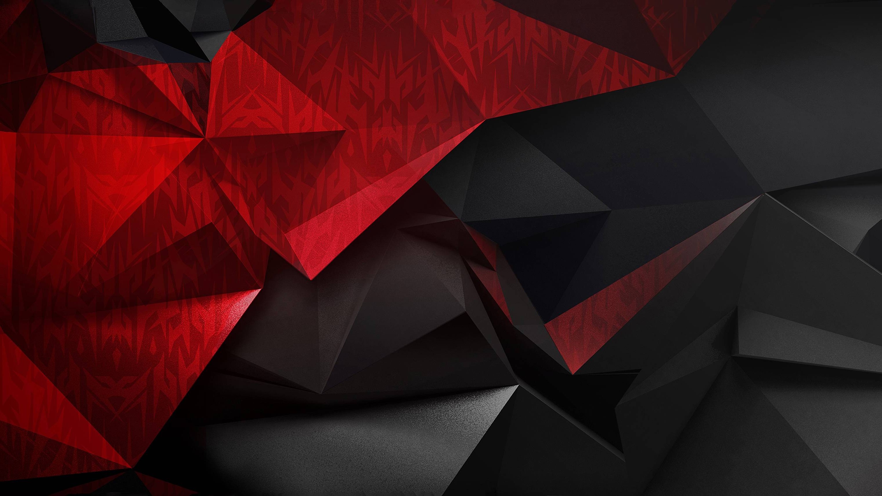 fond d'écran acer predator,rouge,triangle,origami,conception,architecture