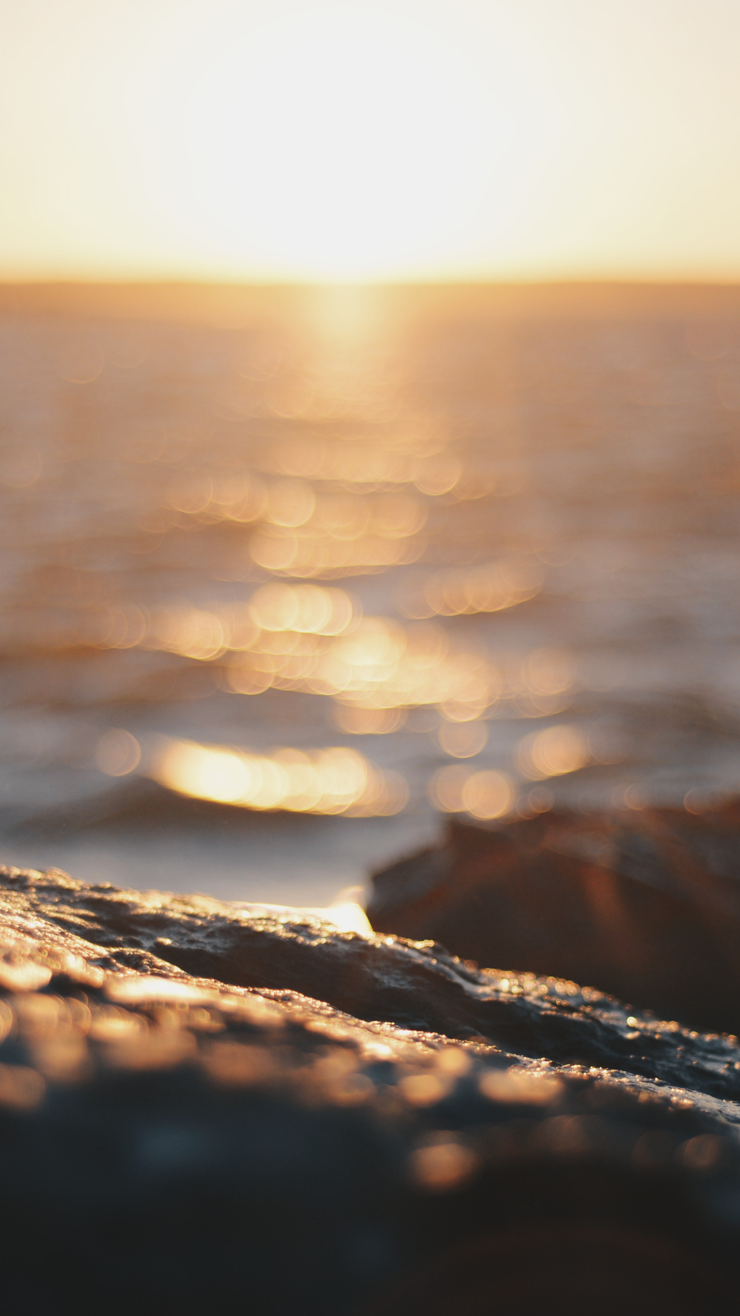 1440x2560 wallpaper,sky,horizon,sea,water,sunrise