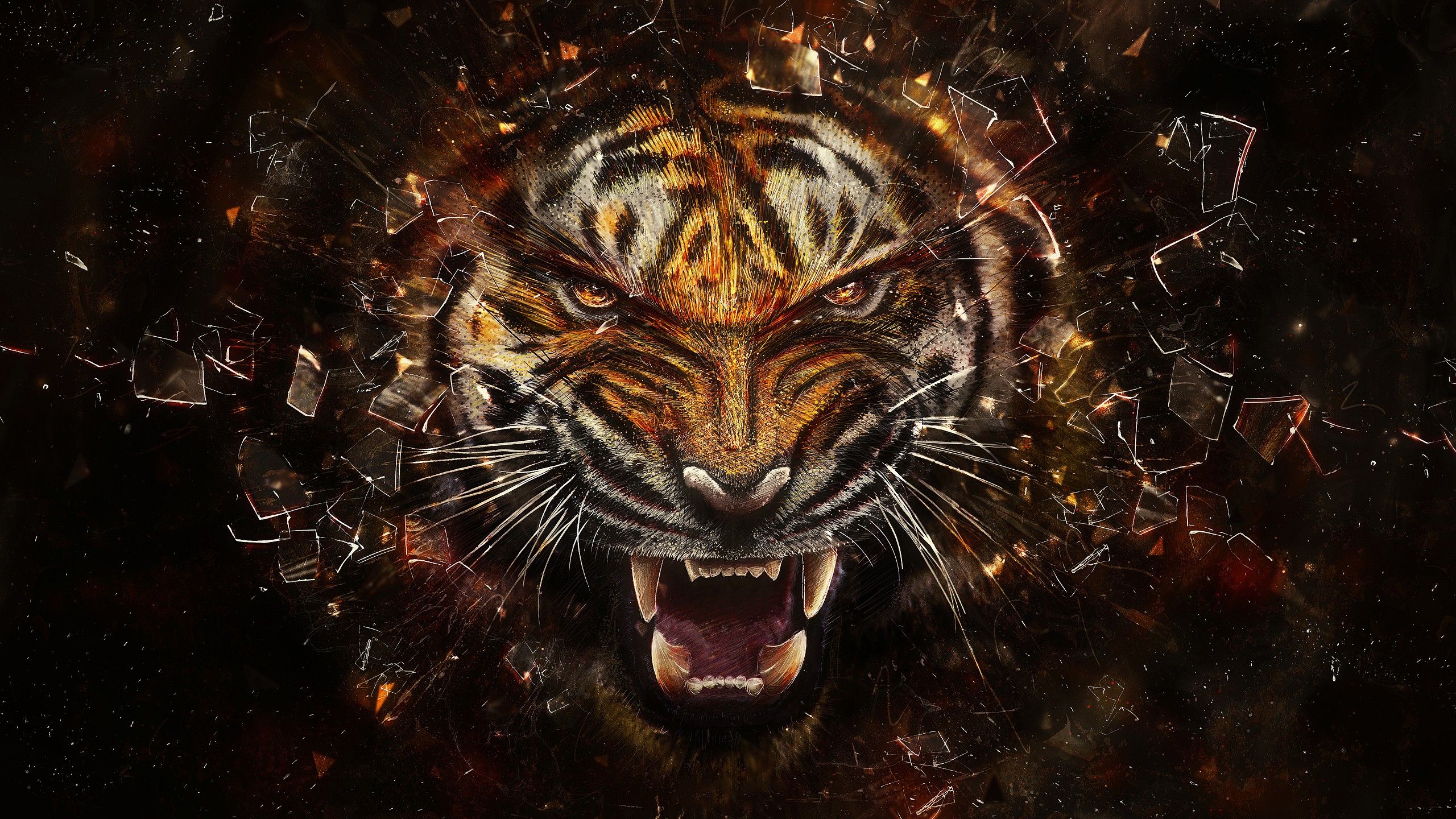 fonds d'écran impressionnants hd,tigre du bengale,tigre,faune,félidés,animal terrestre