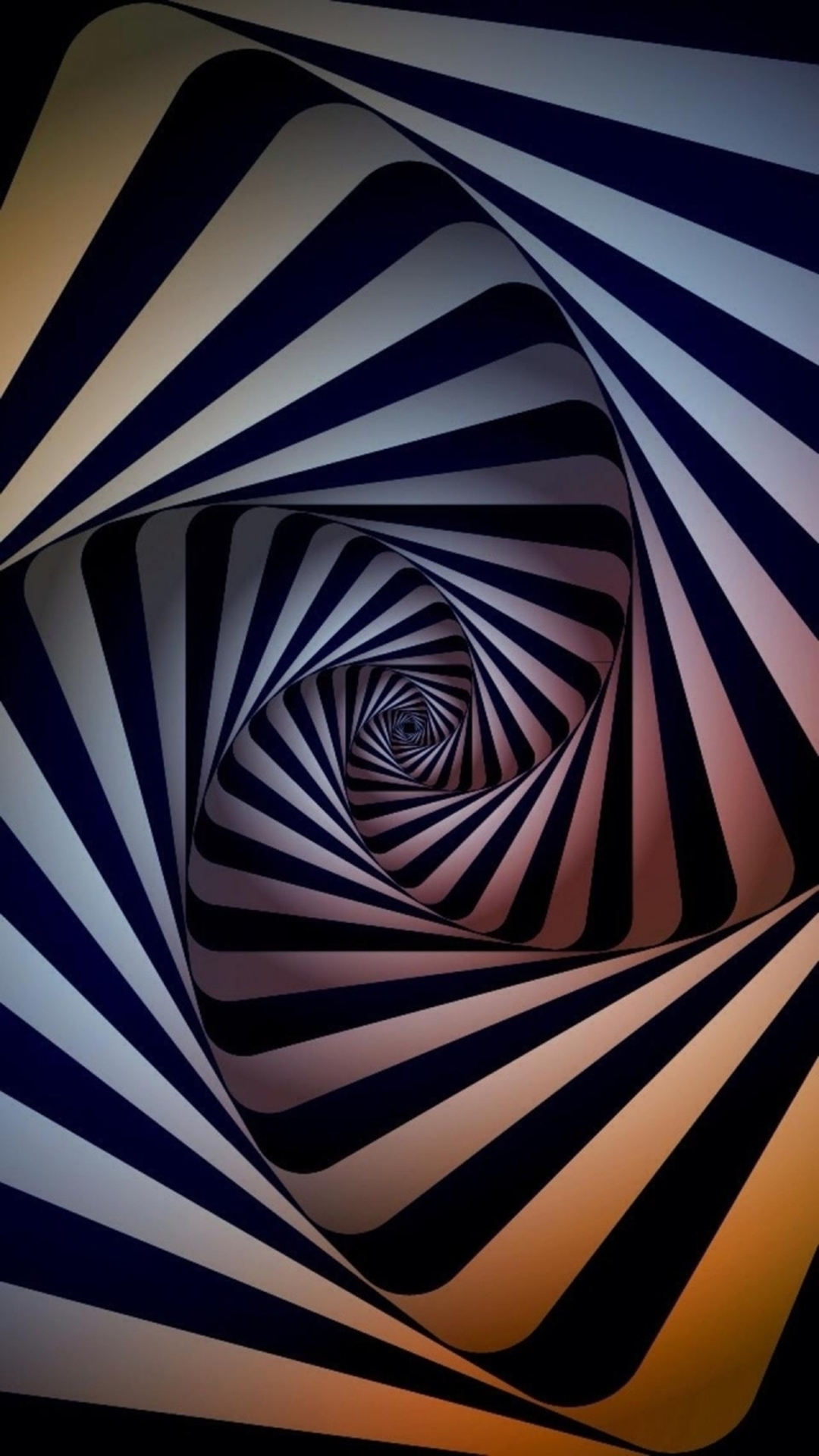 fondo de pantalla del teléfono 3d,modelo,diseño,línea,espiral,en blanco y negro